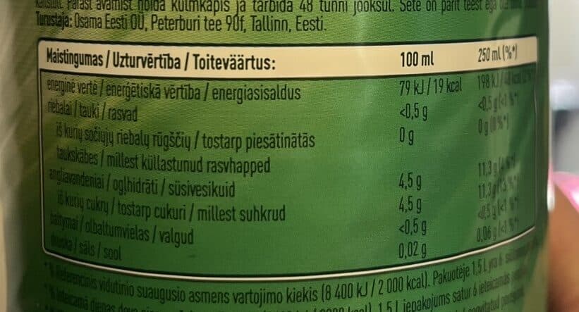 Nestea Šalta arbata NESTEA, žal. arbat., 1,5 I packshot