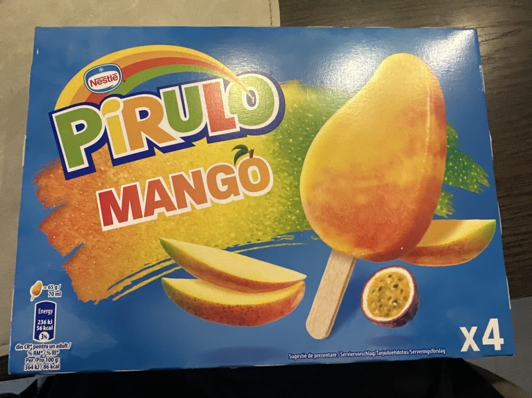 Pirulo Mango Icelolly packshot