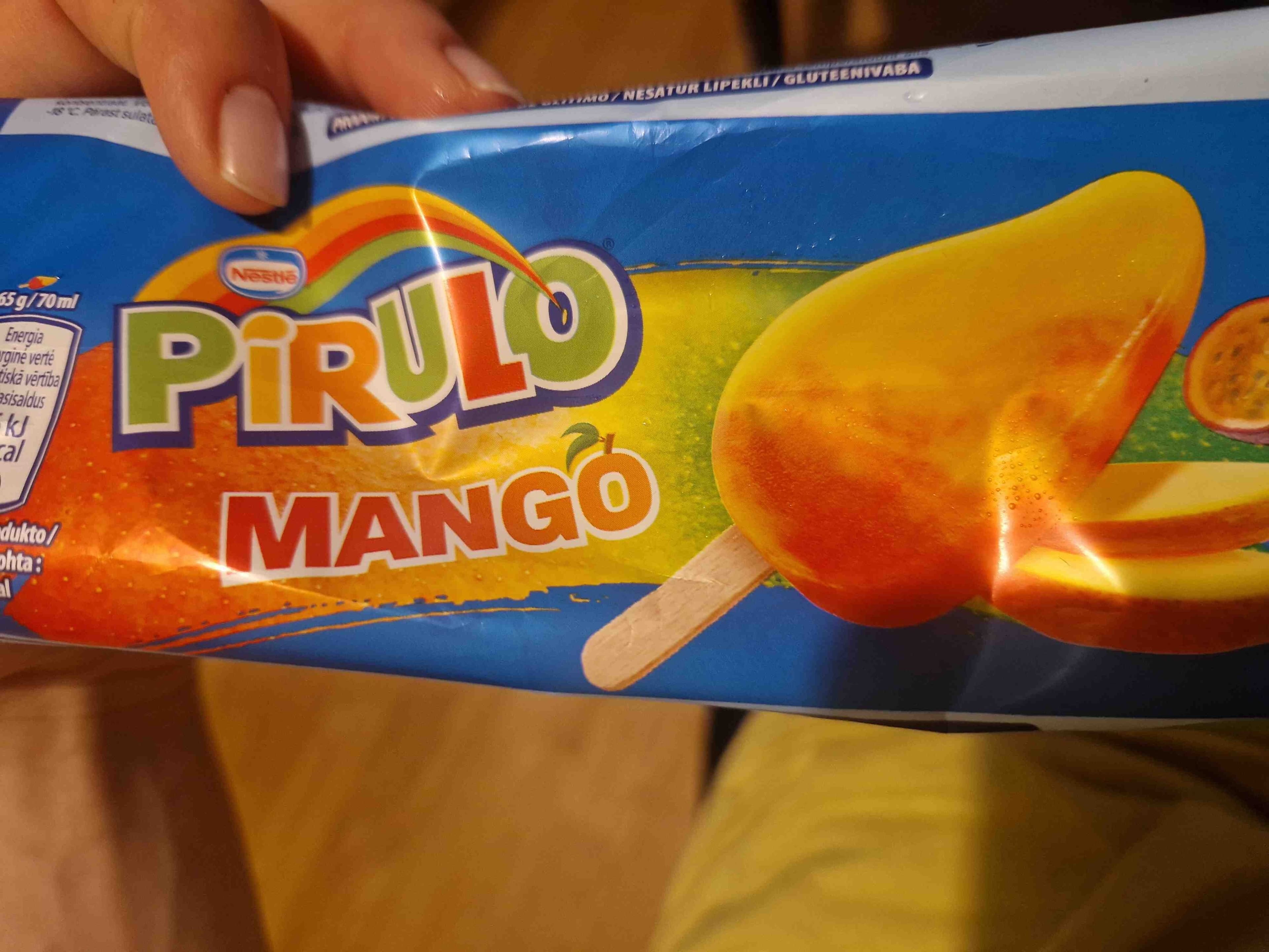Pirulo Mango ledai packshot