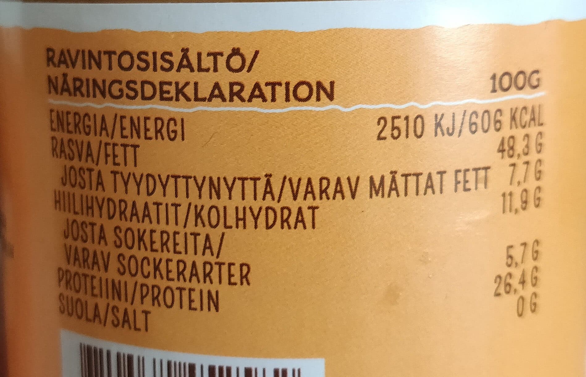 Nuts About Nature Maapähkinävoi packshot