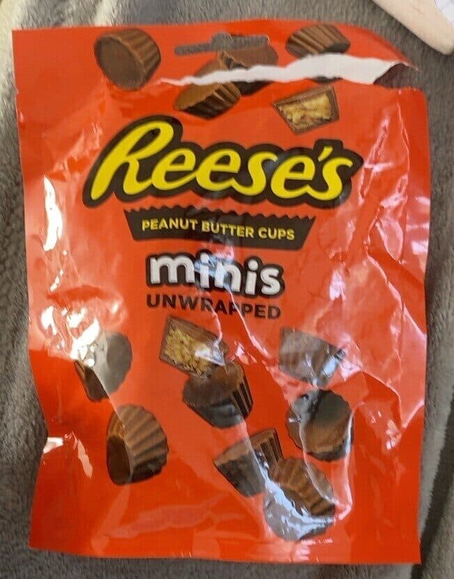 Reese's Peanut Butter Cups Minis Unwrapped packshot