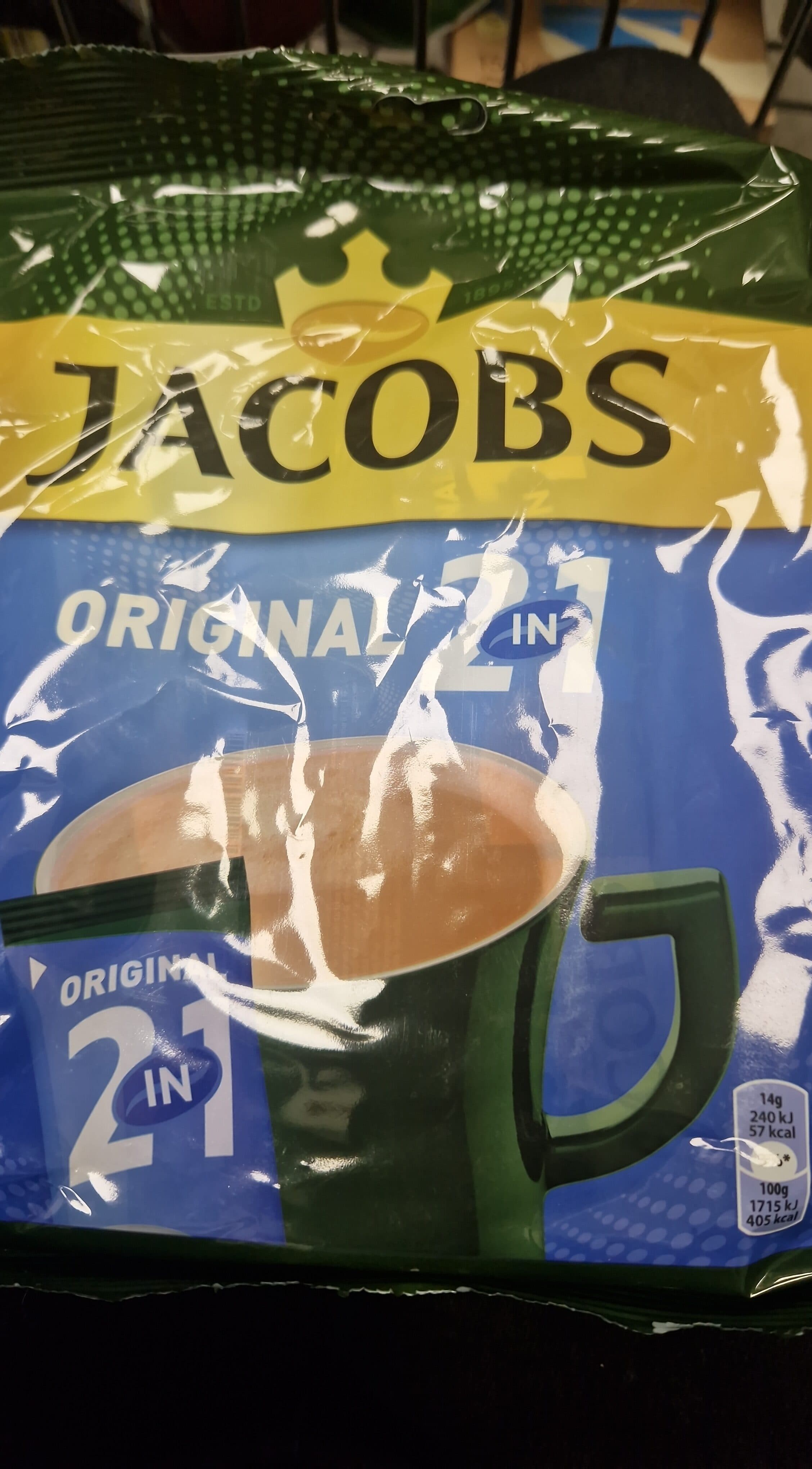 Jacobs Jacobs original 2 in 1 packshot