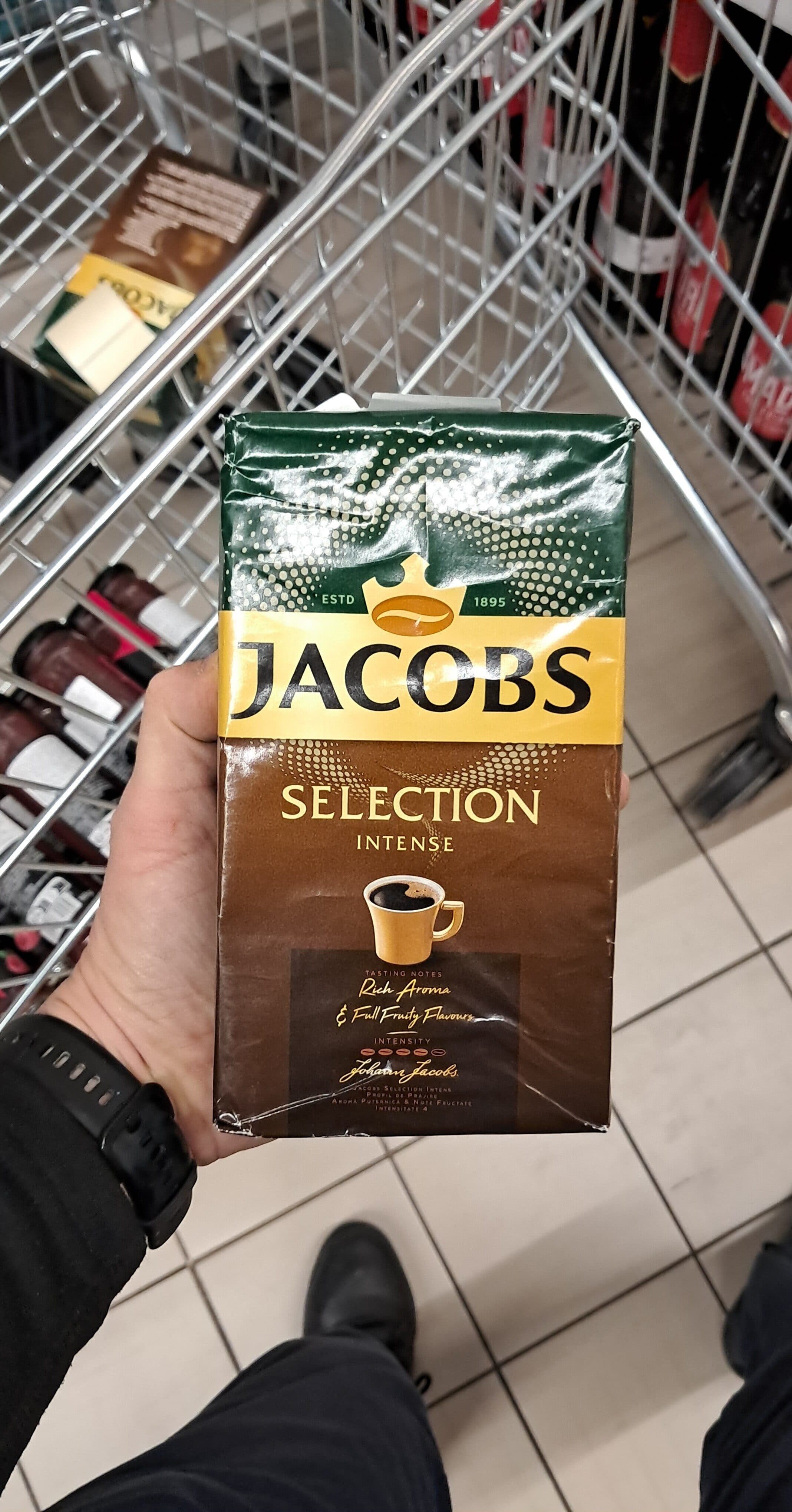 Jacobs Jacobs selection intense 500g packshot
