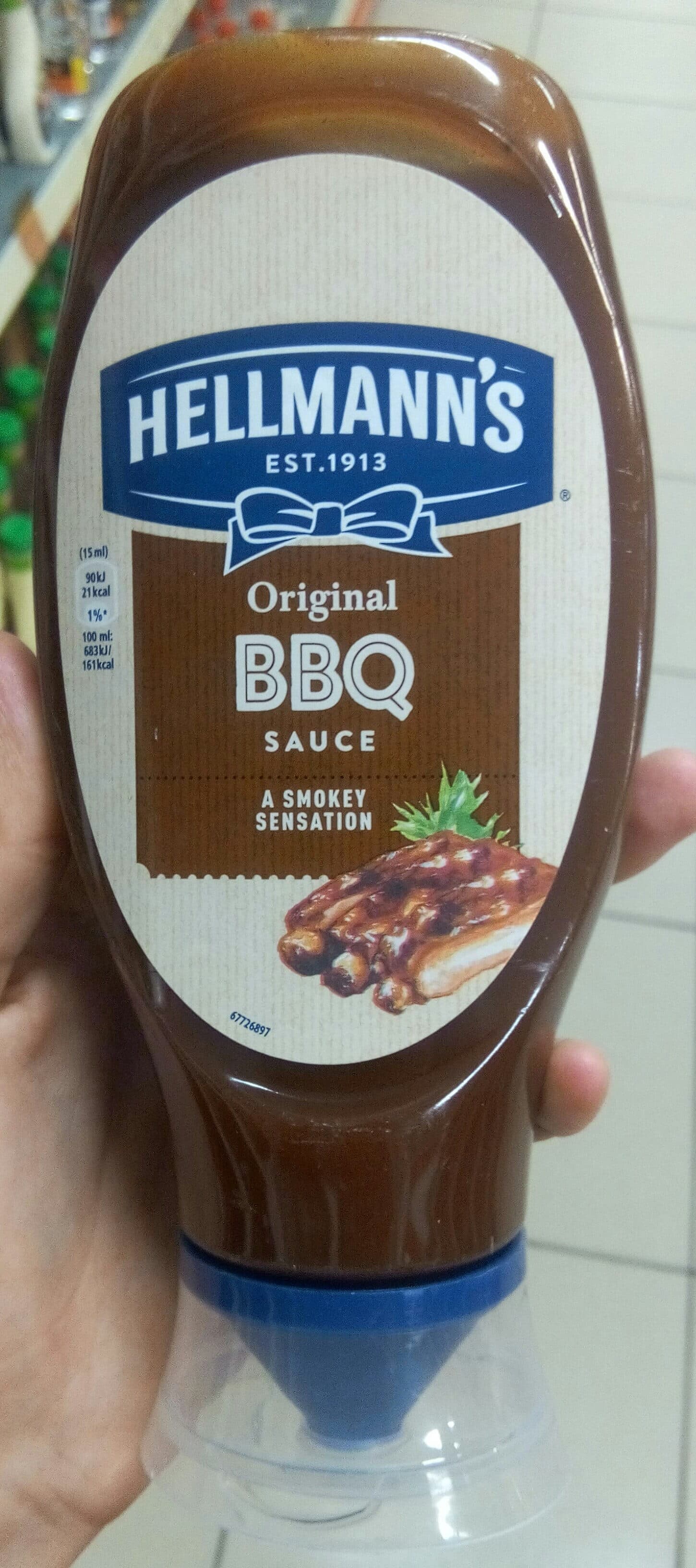 Hellmann's Original BBQ sauce packshot