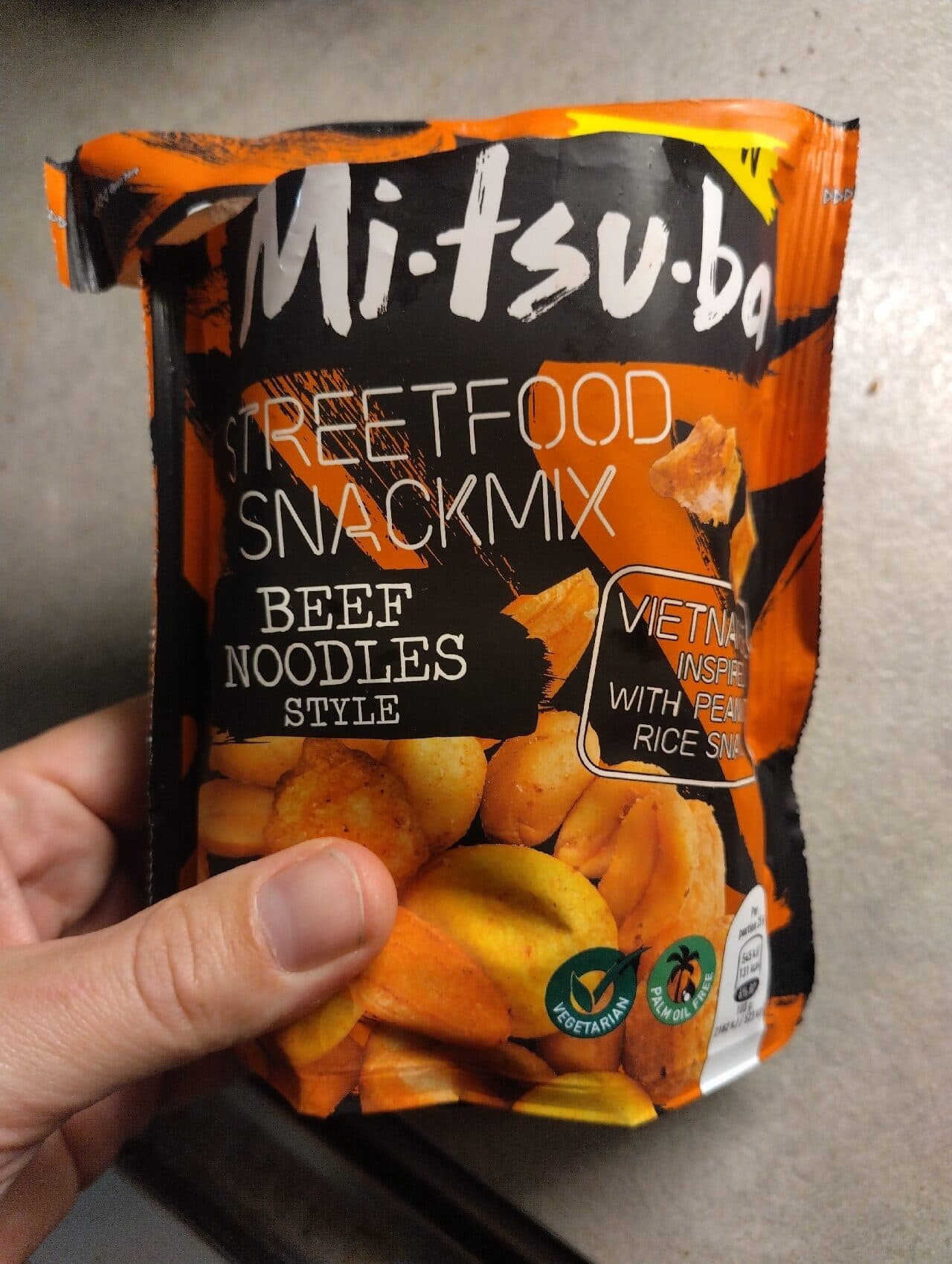 Mitsuba Streetfood Snack Mix Beef Noodles Style packshot