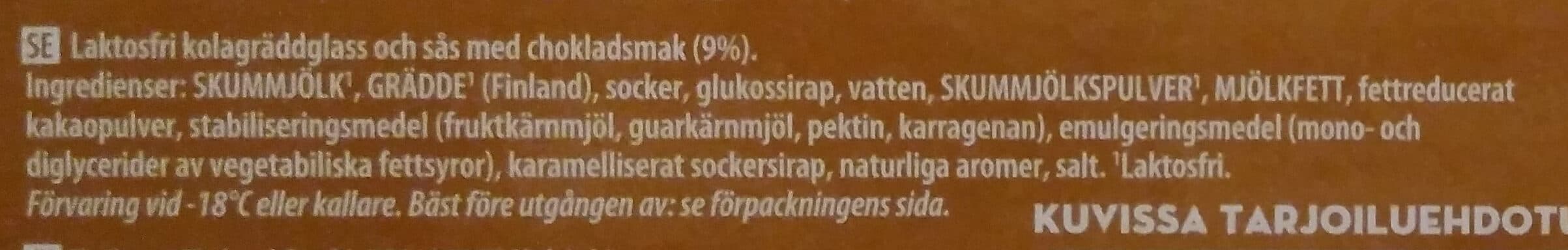 Ingman Kinuski-suklaa kermajäätelö packshot