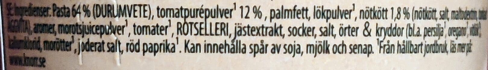 Unilever Norge AS Pasta Snack Pot - Bolognese packshot