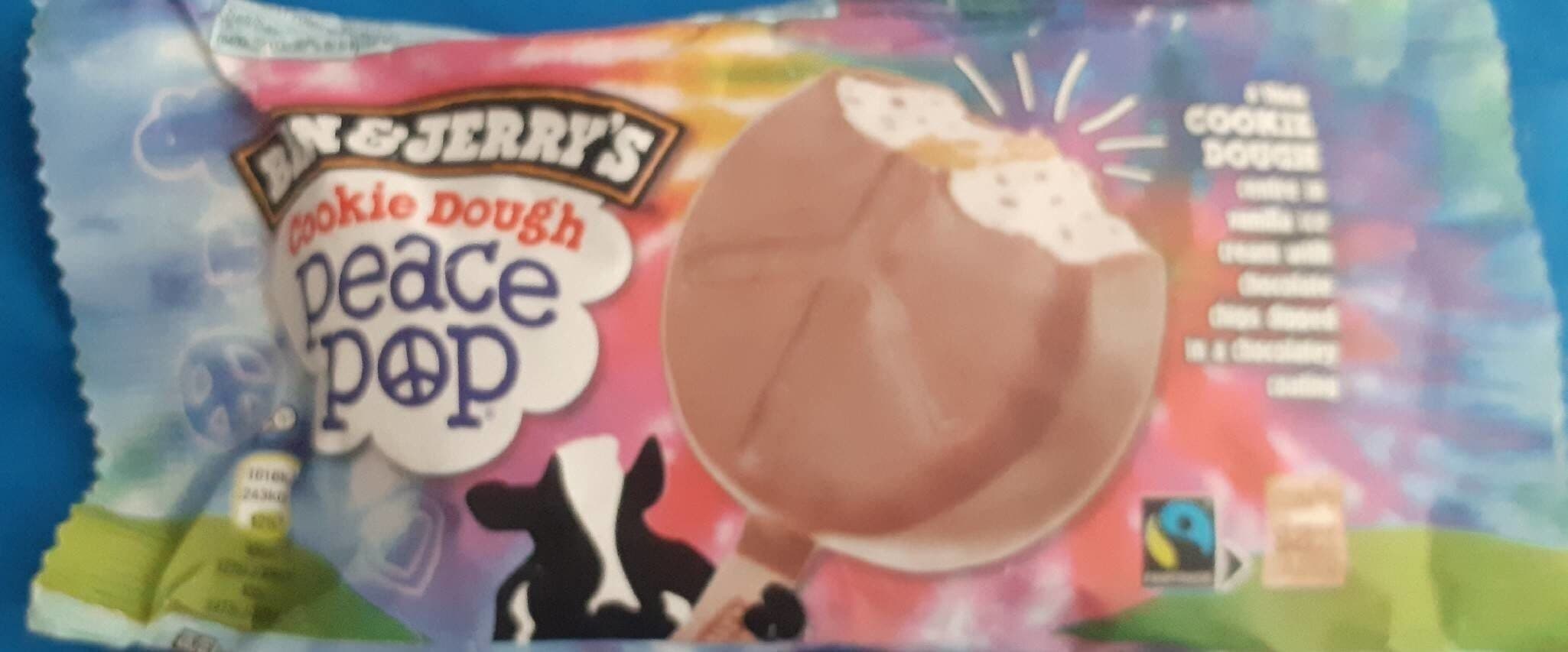 Unilever norge as Cookie Dough Peace Pop packshot