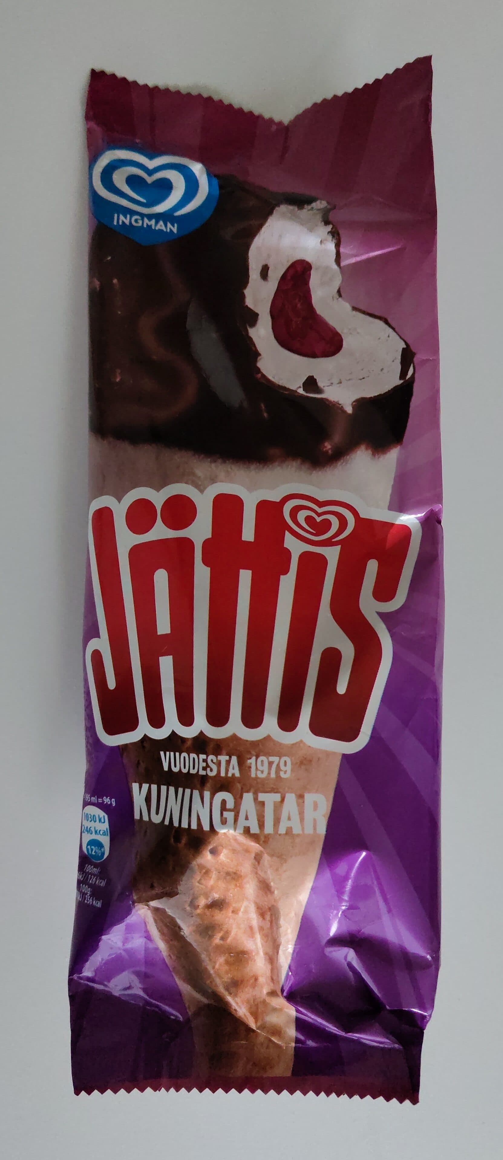 Jättis Jättis Kuningatar jäätelö packshot