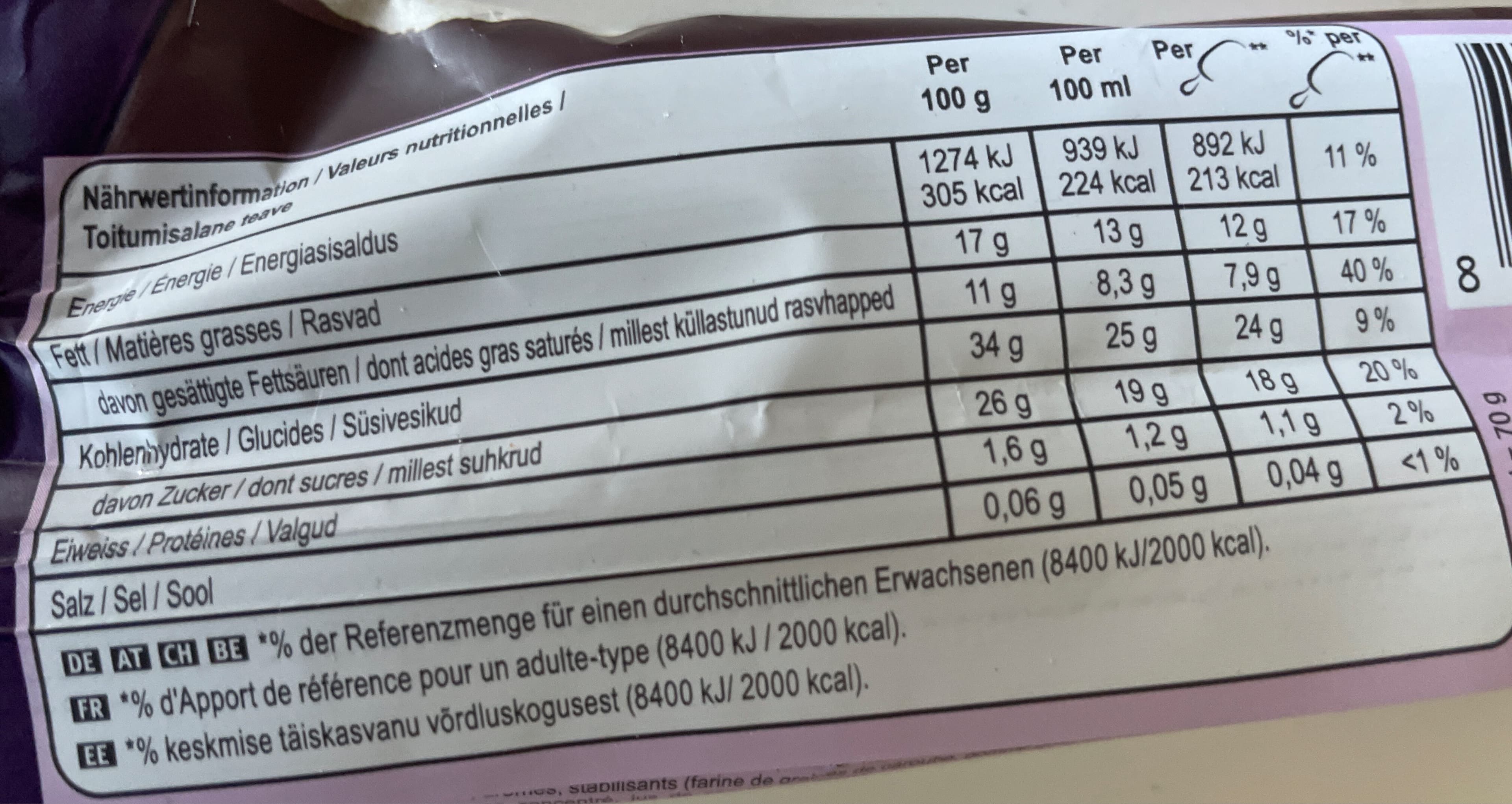 Magnum Nanuk s borůvkovými cookies packshot