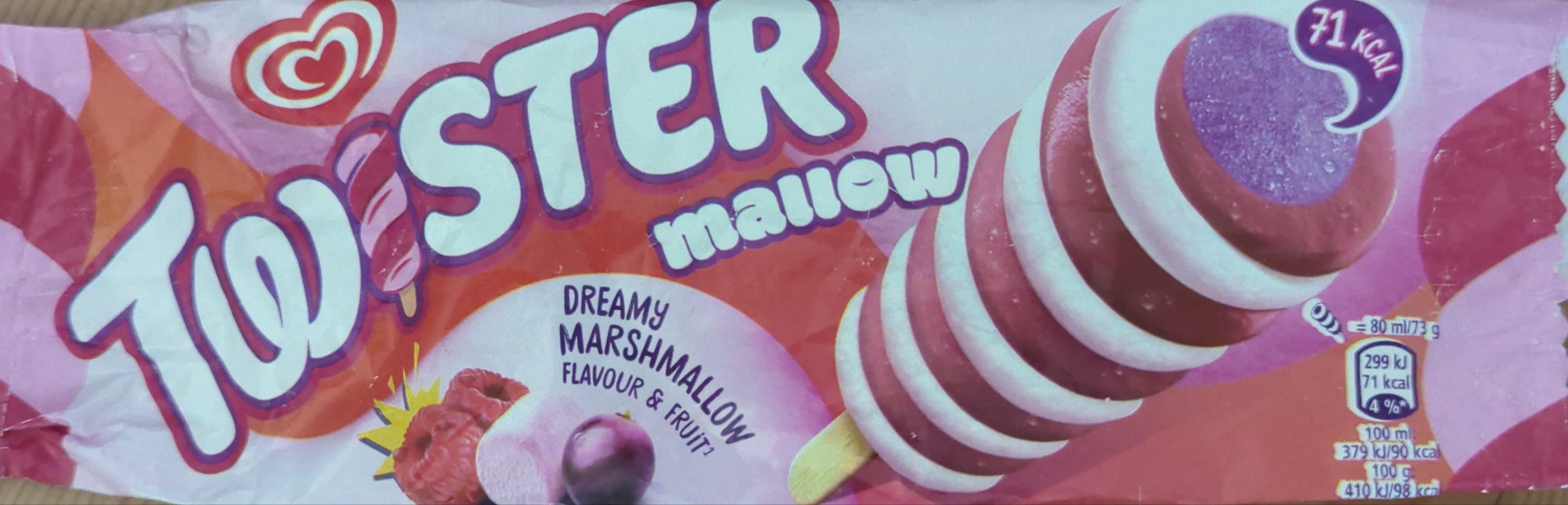 Unilever Langnese Twister Mallow packshot