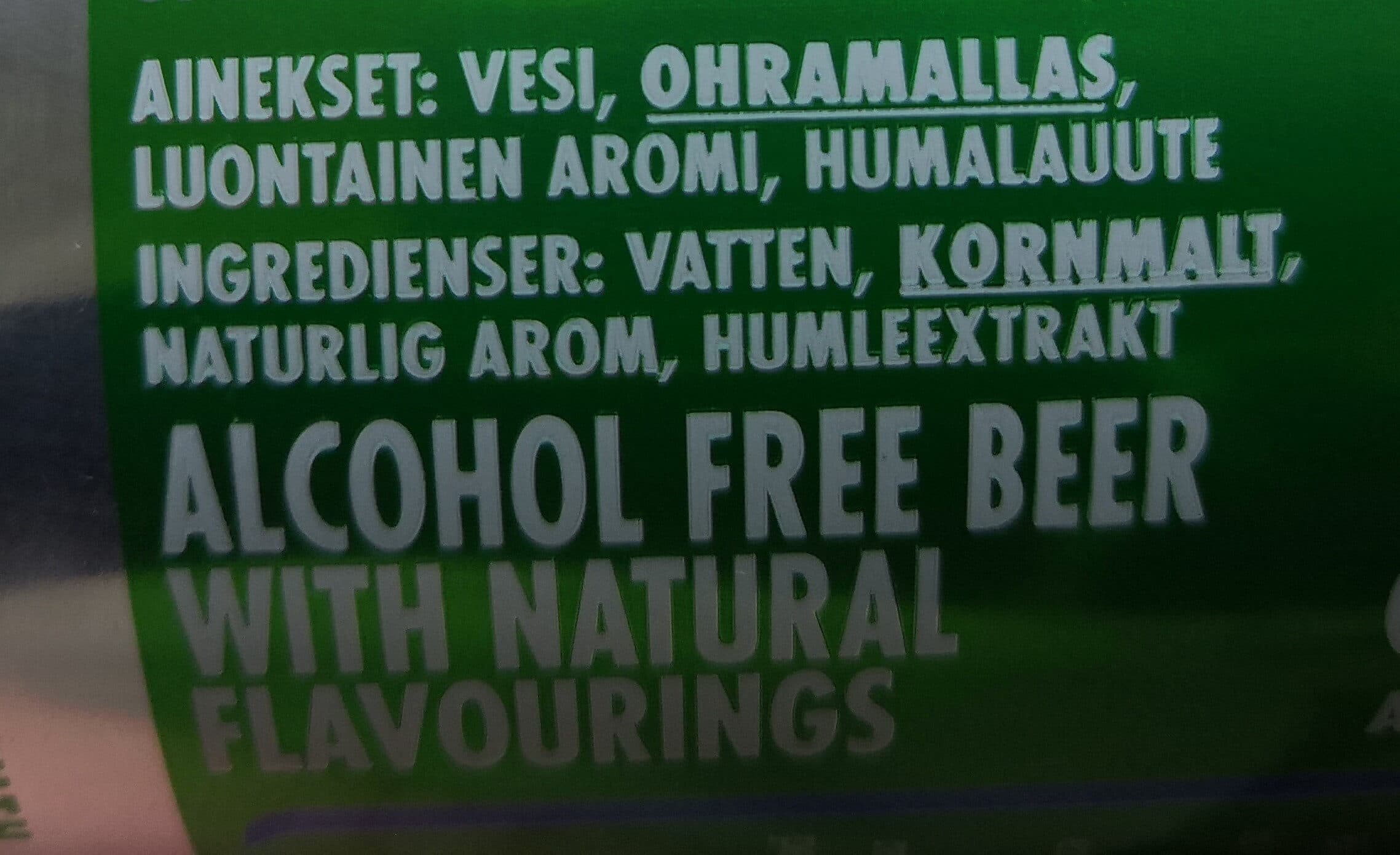 Heineken Heineken alcohol-free beer 0.0 packshot