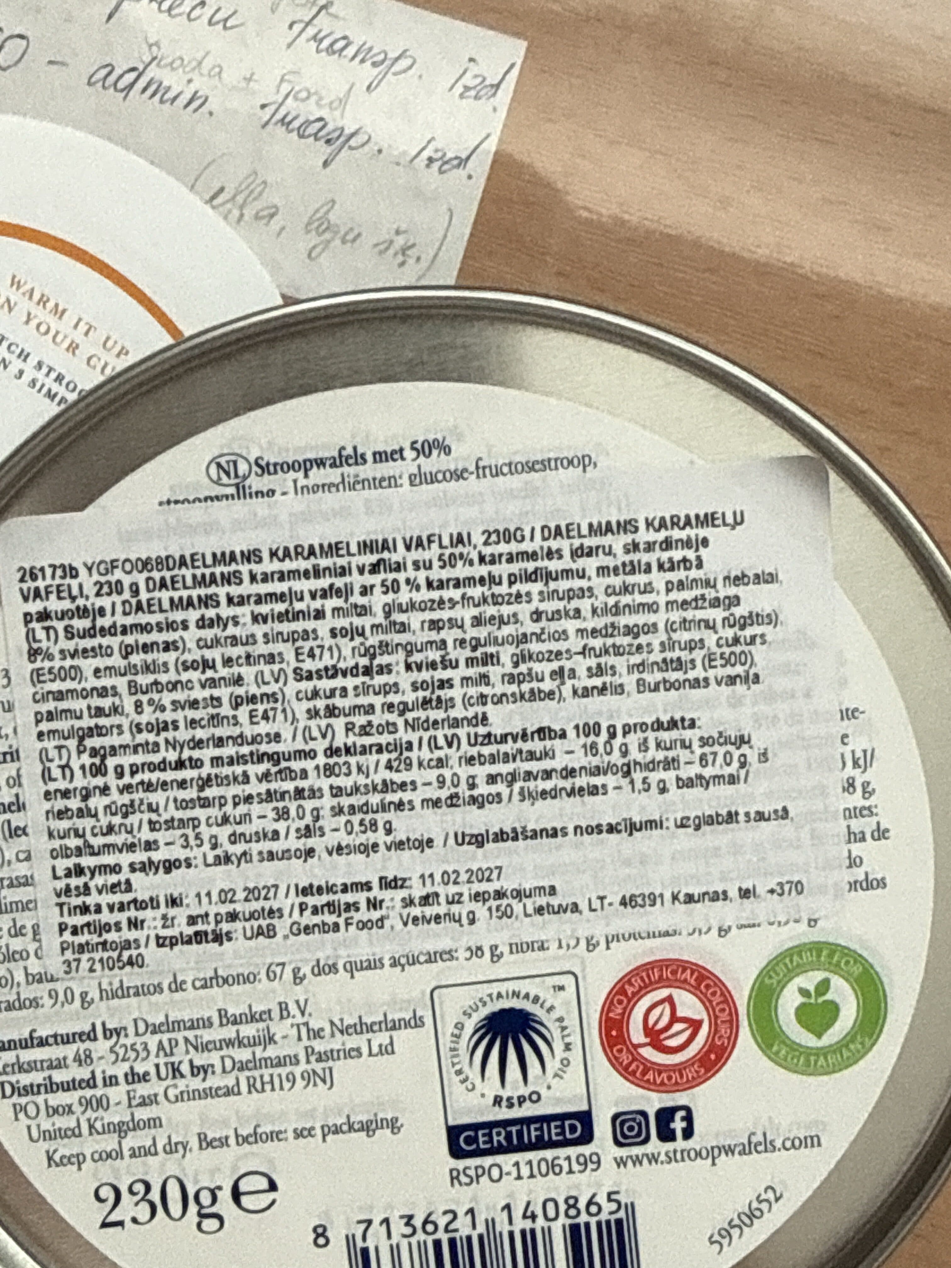 Daelmans Stroopwafels packshot