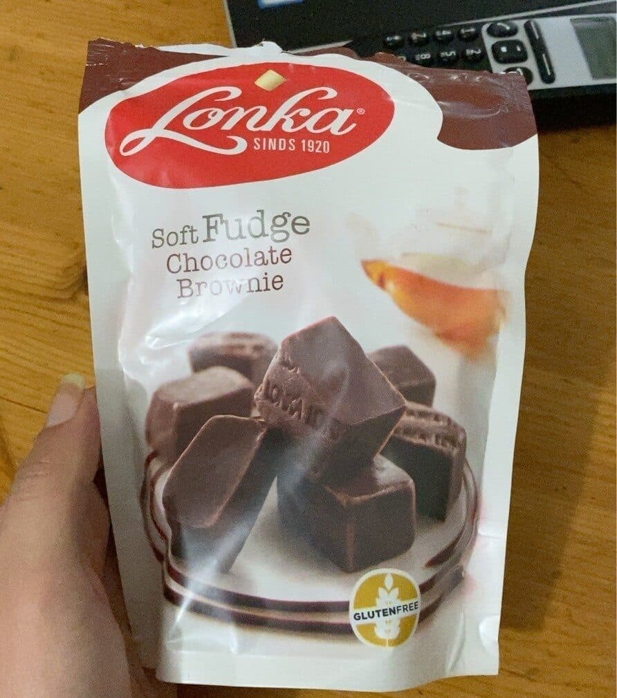 Lonka Soft Fudge Chocolate Brownie packshot