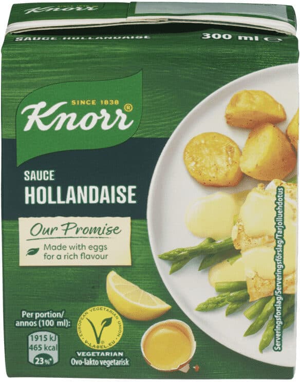 UNILEVER NORGE AS Hollandaise Sauce packshot