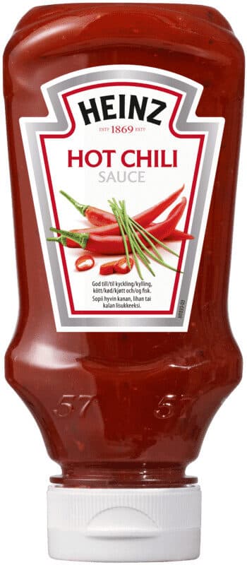 Haugen - gruppen as Hot chili sauce packshot