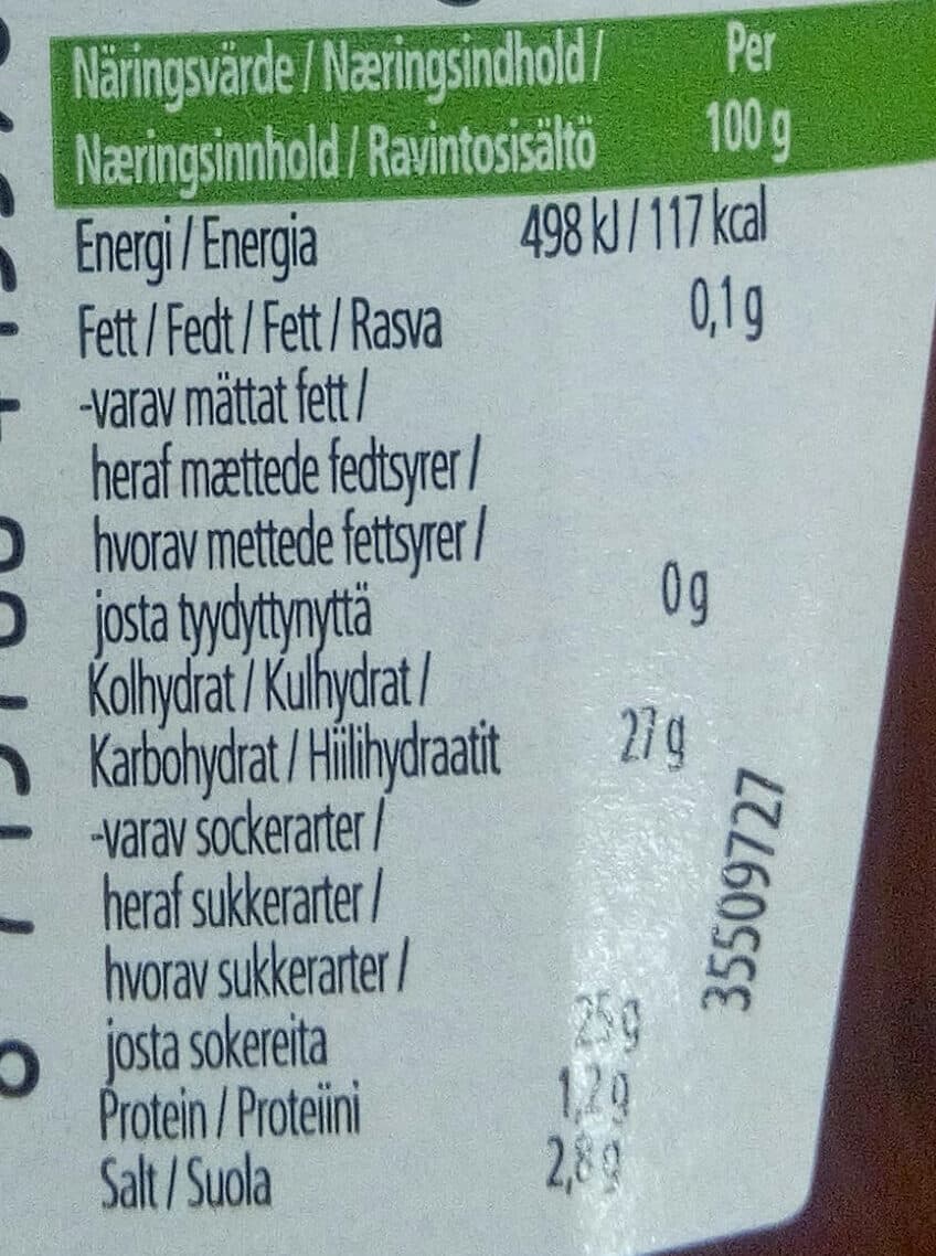 Haugen - gruppen as Hot chili sauce packshot
