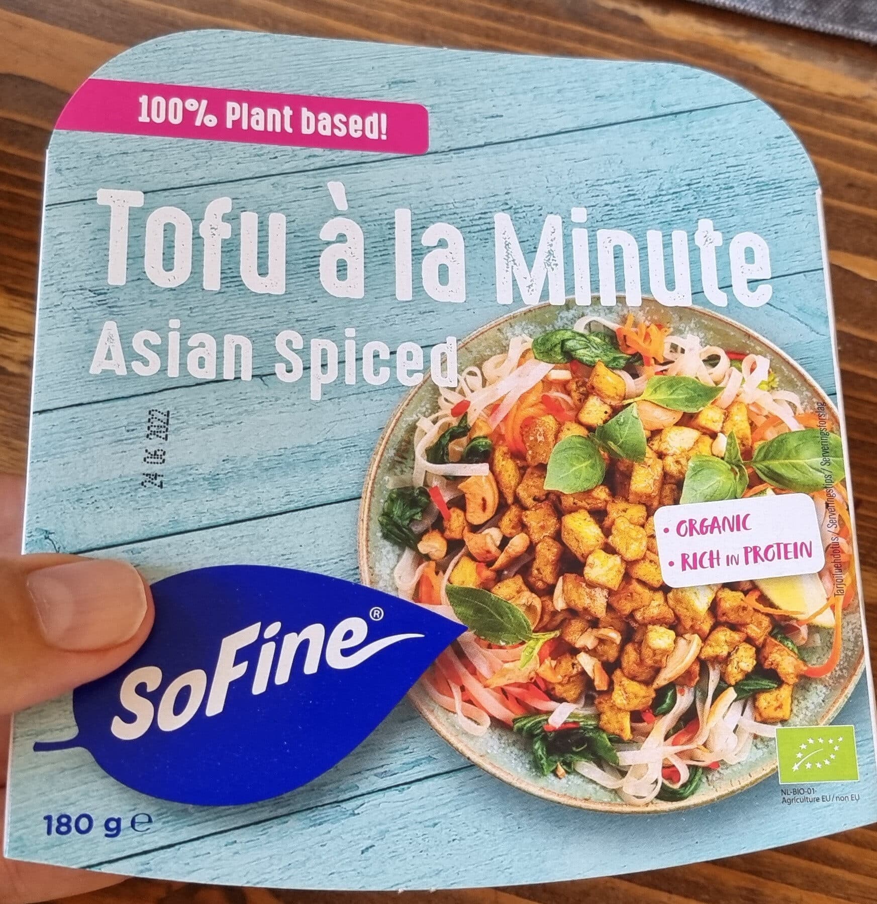 SoFine Tofu a la Minute Asian Spiced packshot