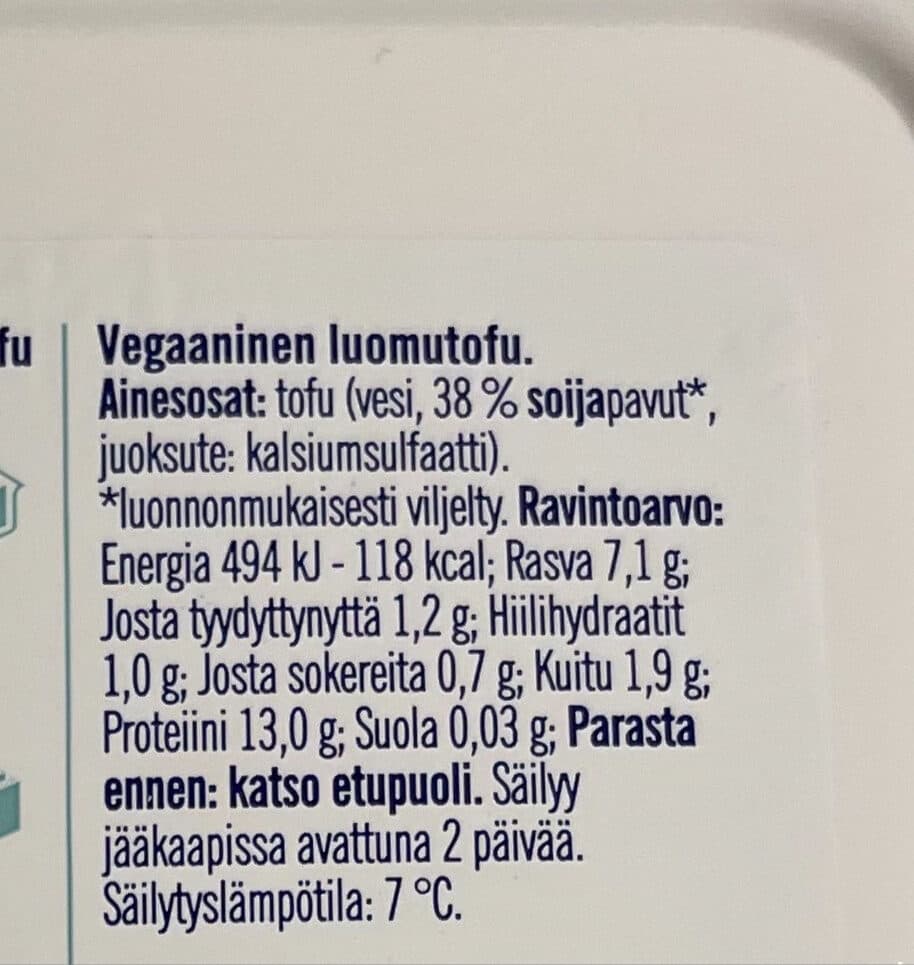 SoFine Tofu Natural XL packshot