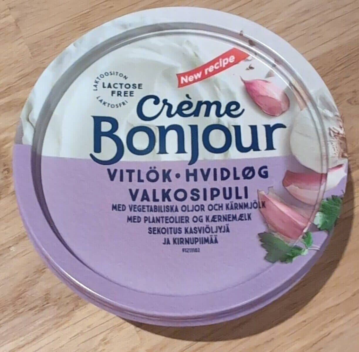 Créme Bonjour Créme Bonjour Färskost Vitlök packshot