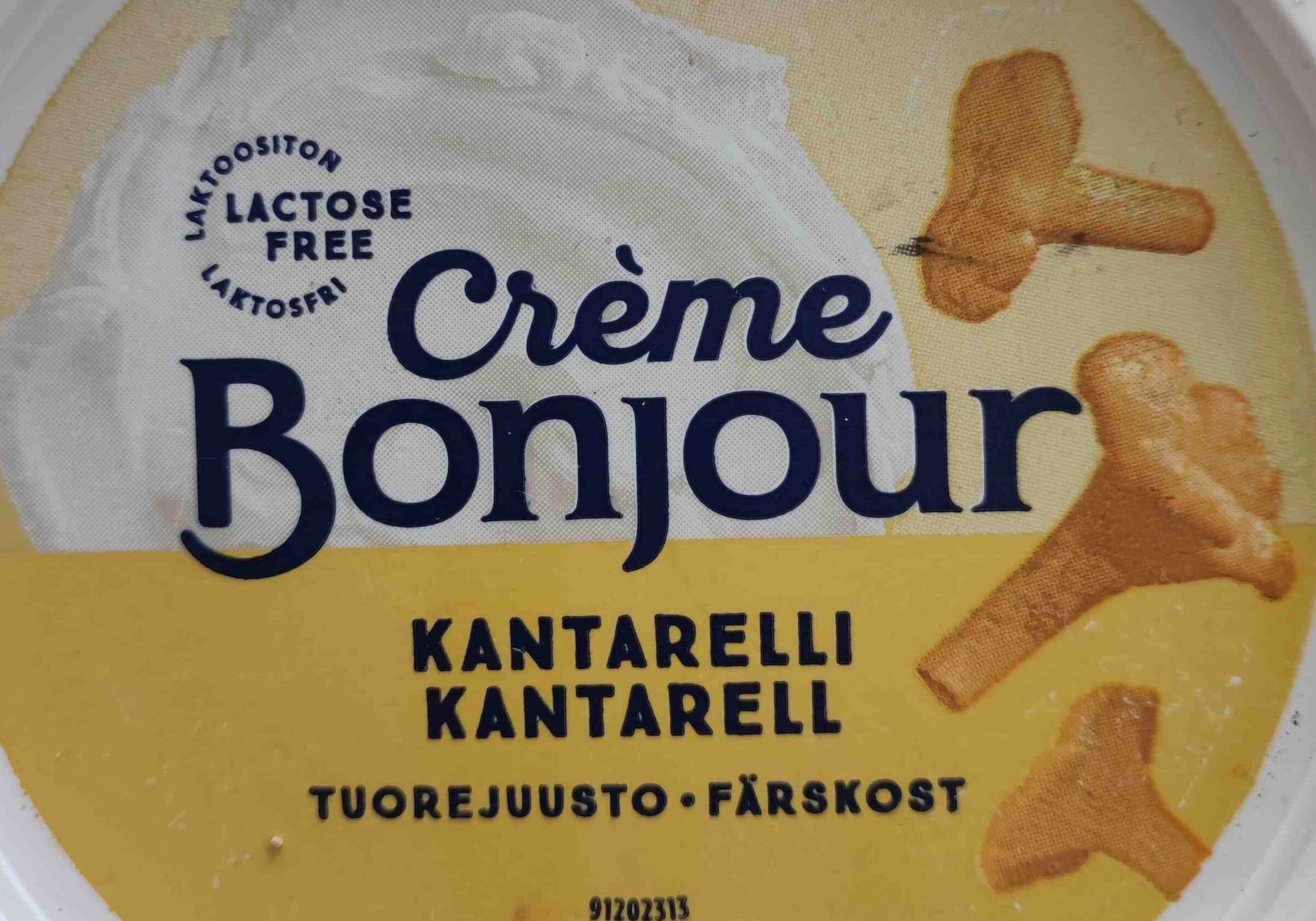 Creme Bonjour Kanttarelli tuorejuusto packshot