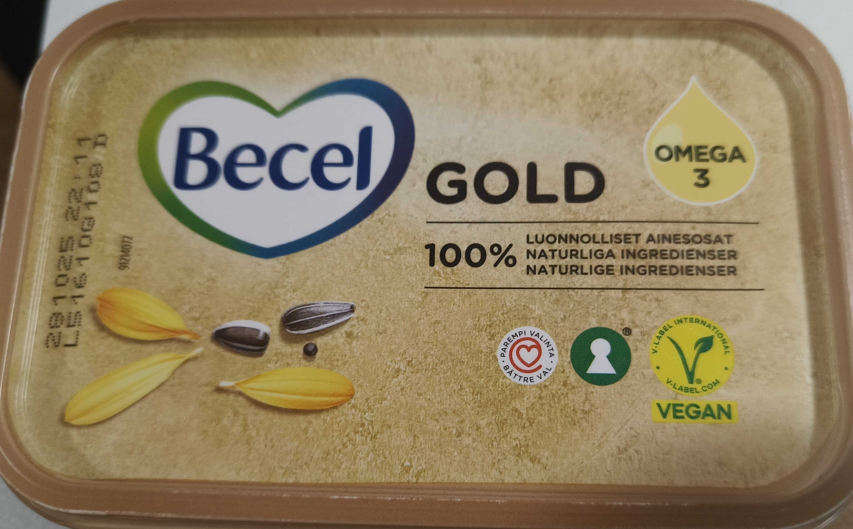 Becel Becel gold margariini packshot