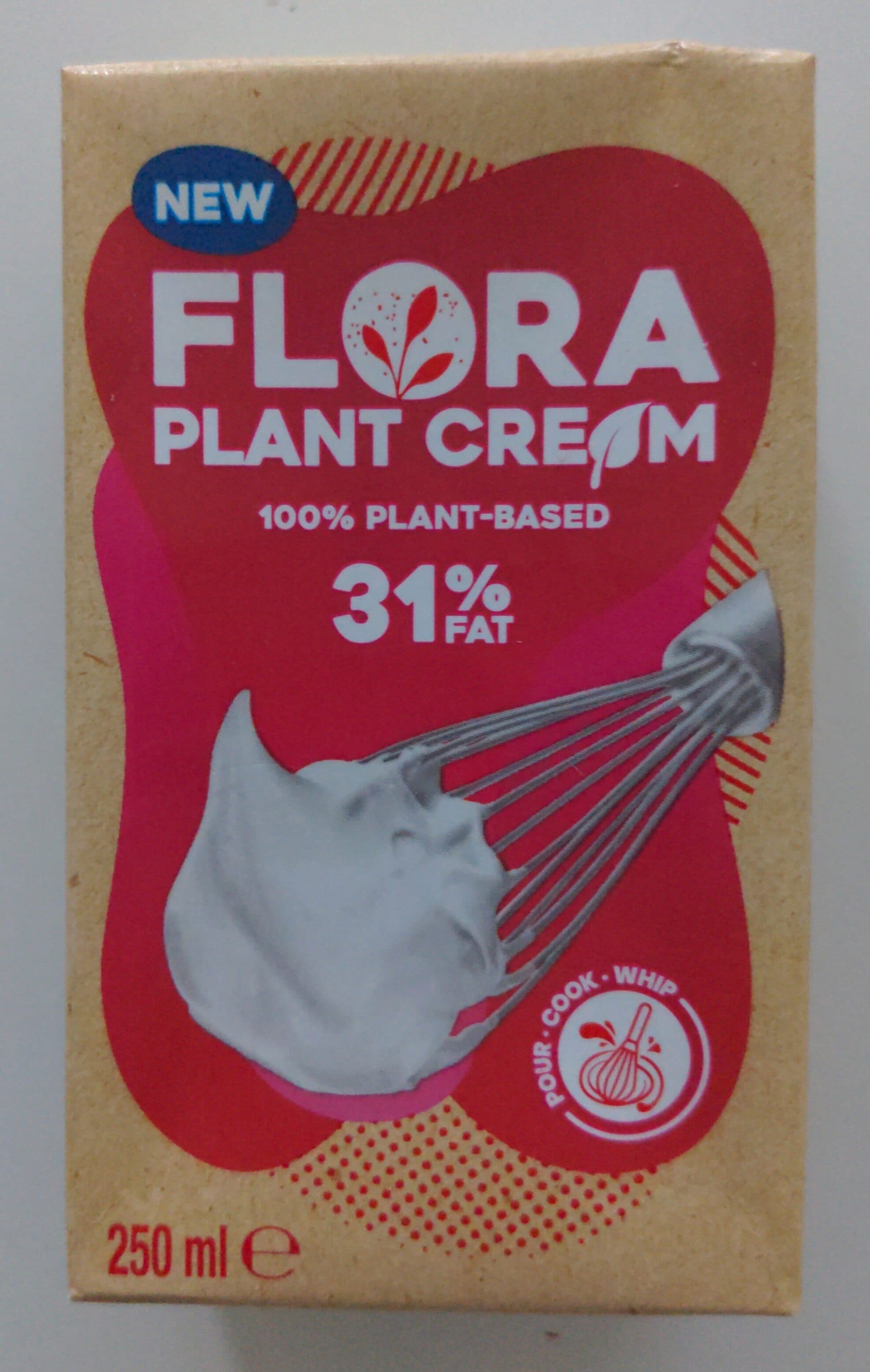 FLORA Plant cream 31% fat packshot