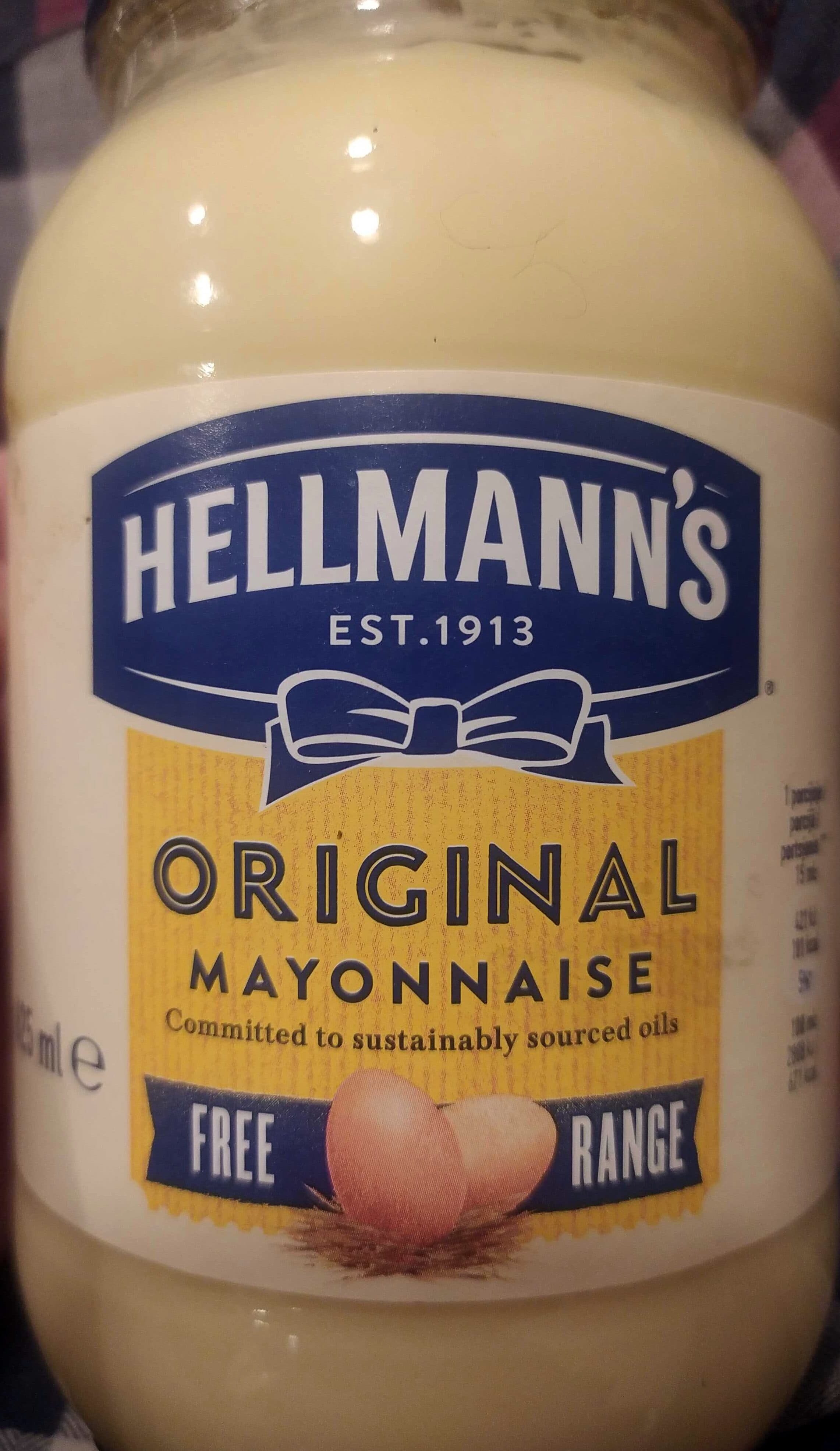 Hellmann's Original Mayonnaise packshot