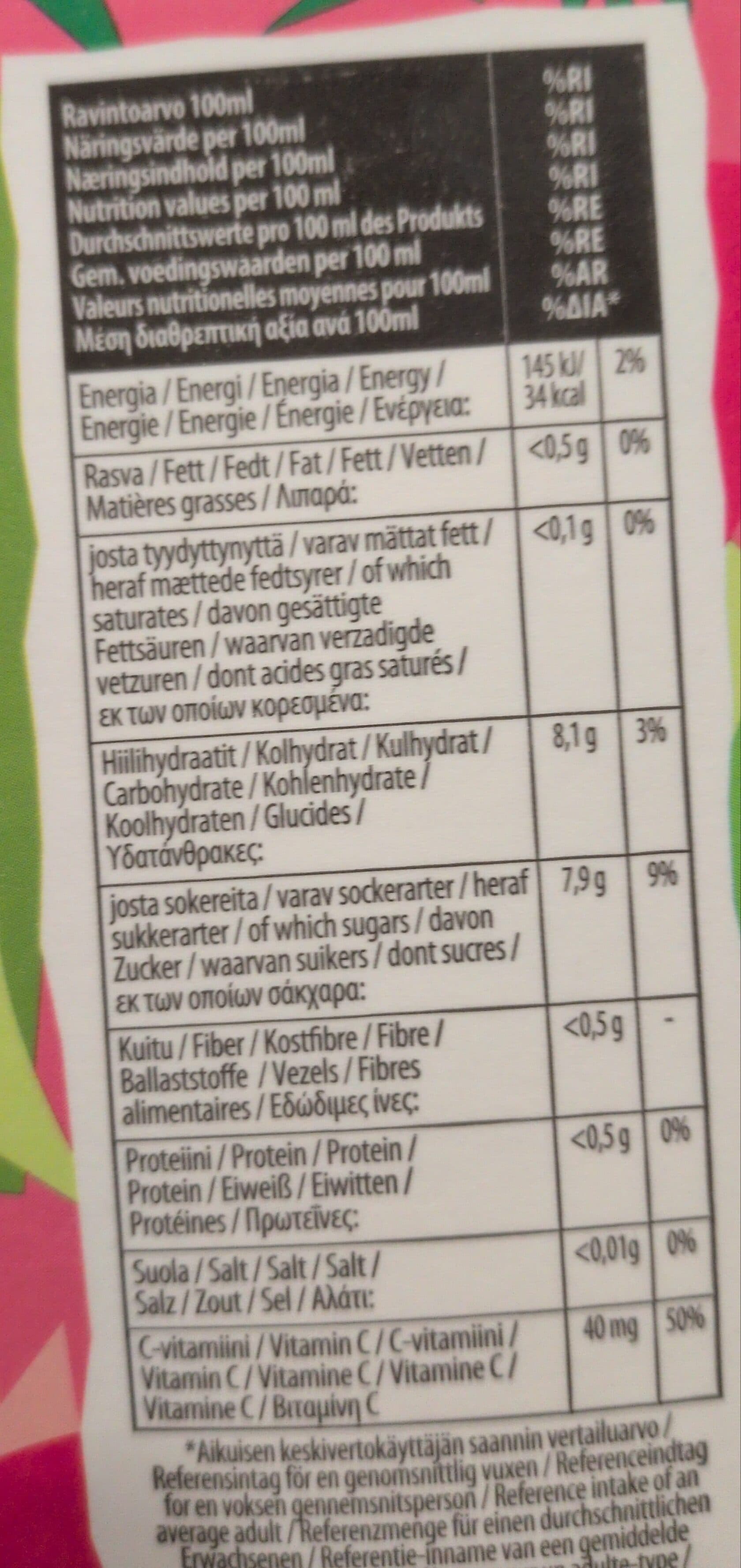 Del Monte Omena-Guavanektari mehu packshot