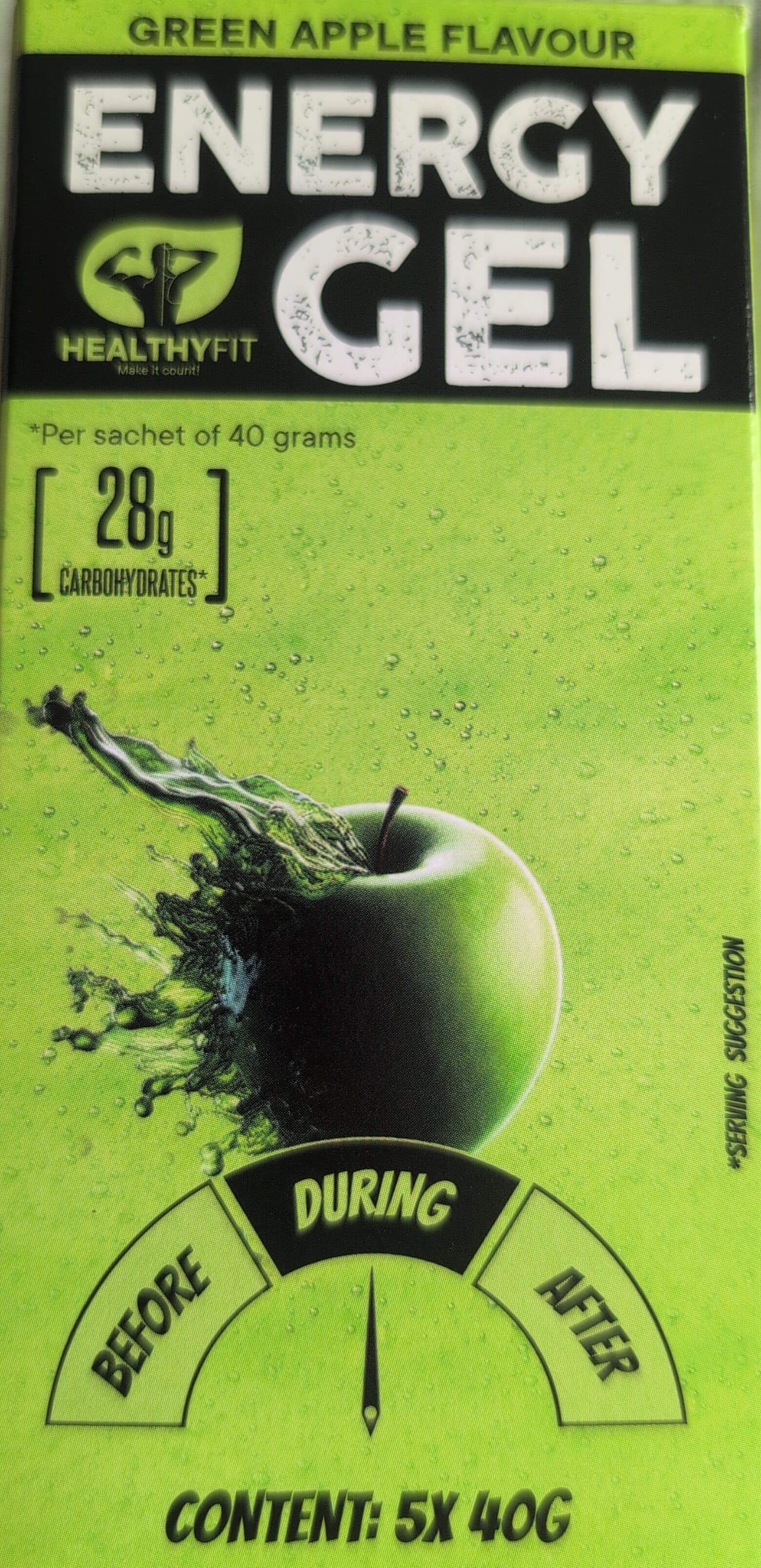 HealthyFit Energy gel packshot