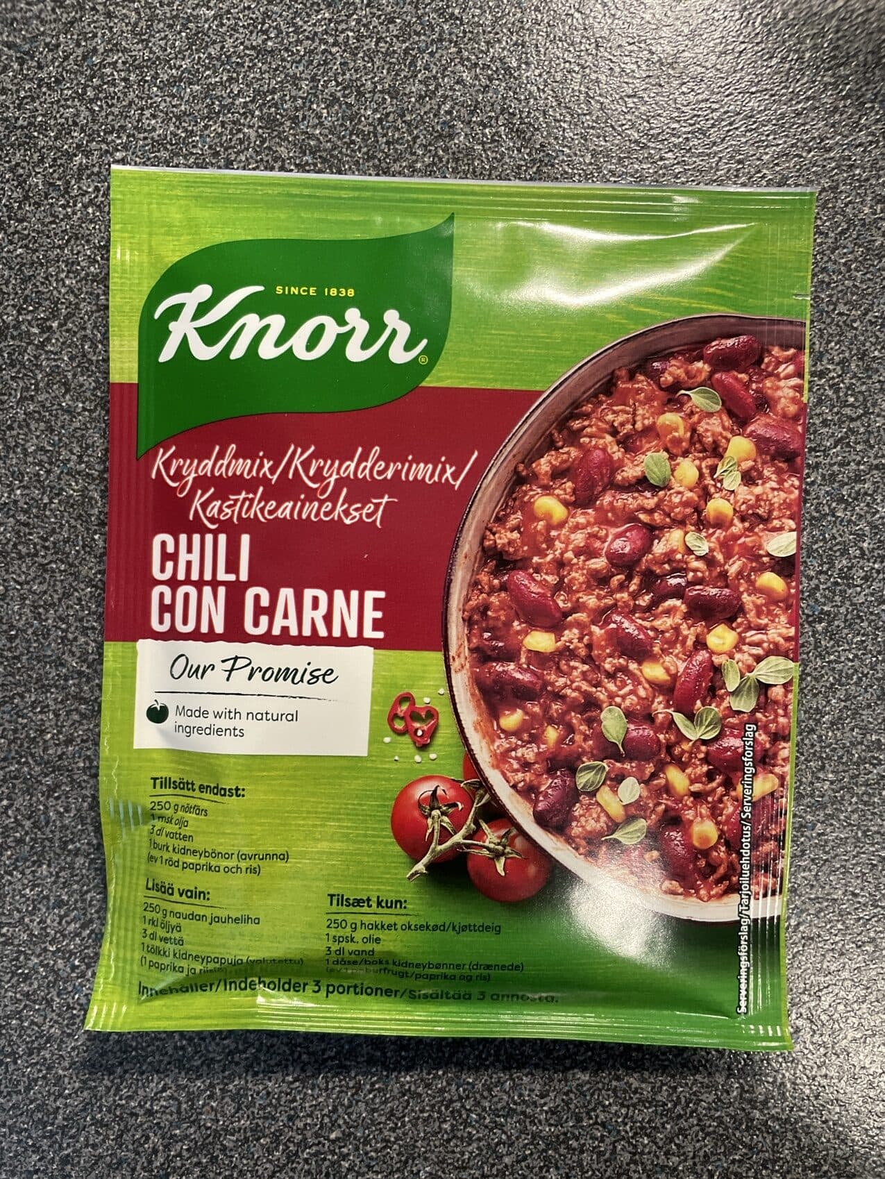 Knorr Chili Con Carne packshot