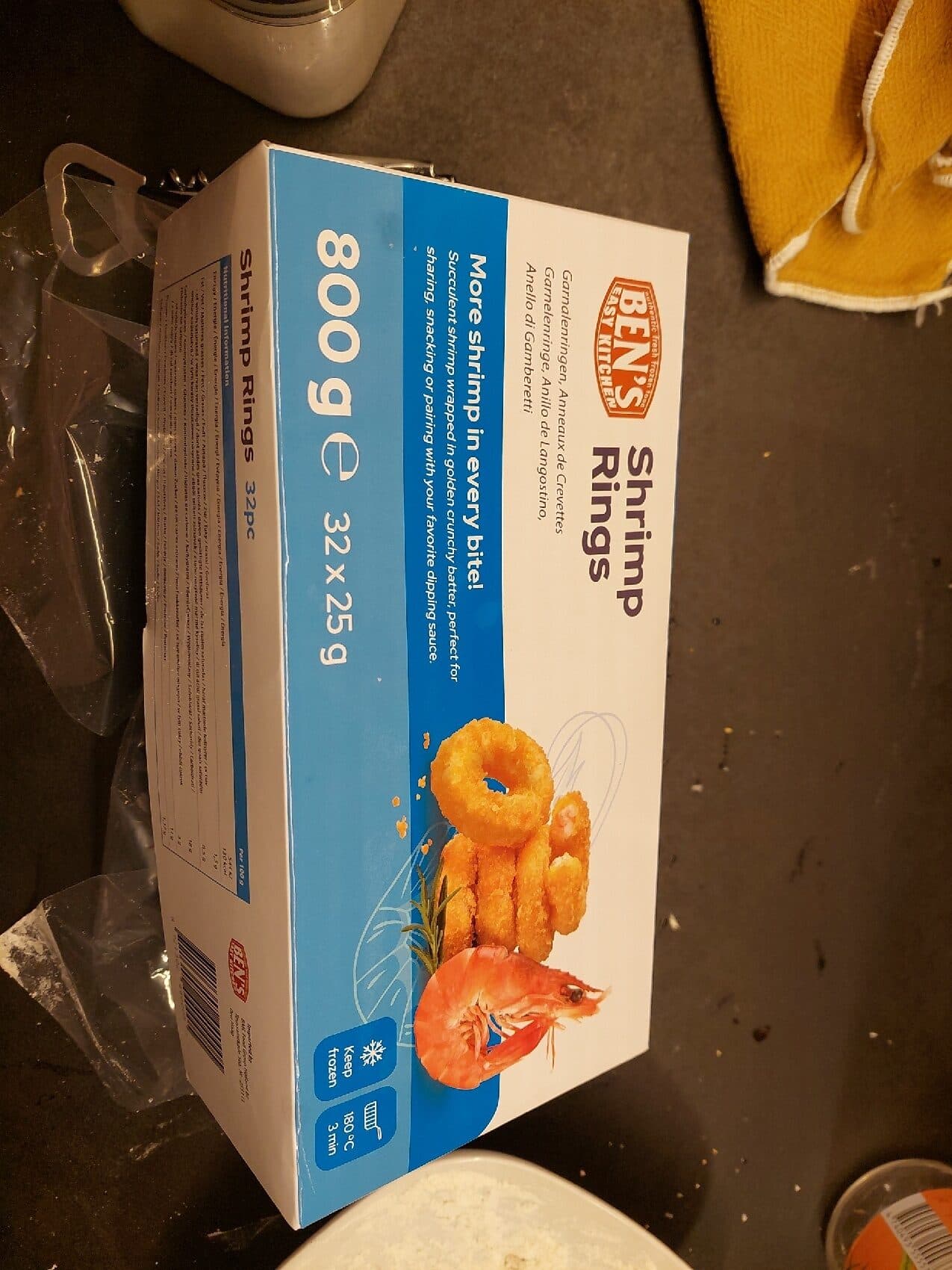 Ben's Easy Kitchen Shrimp Rings packshot