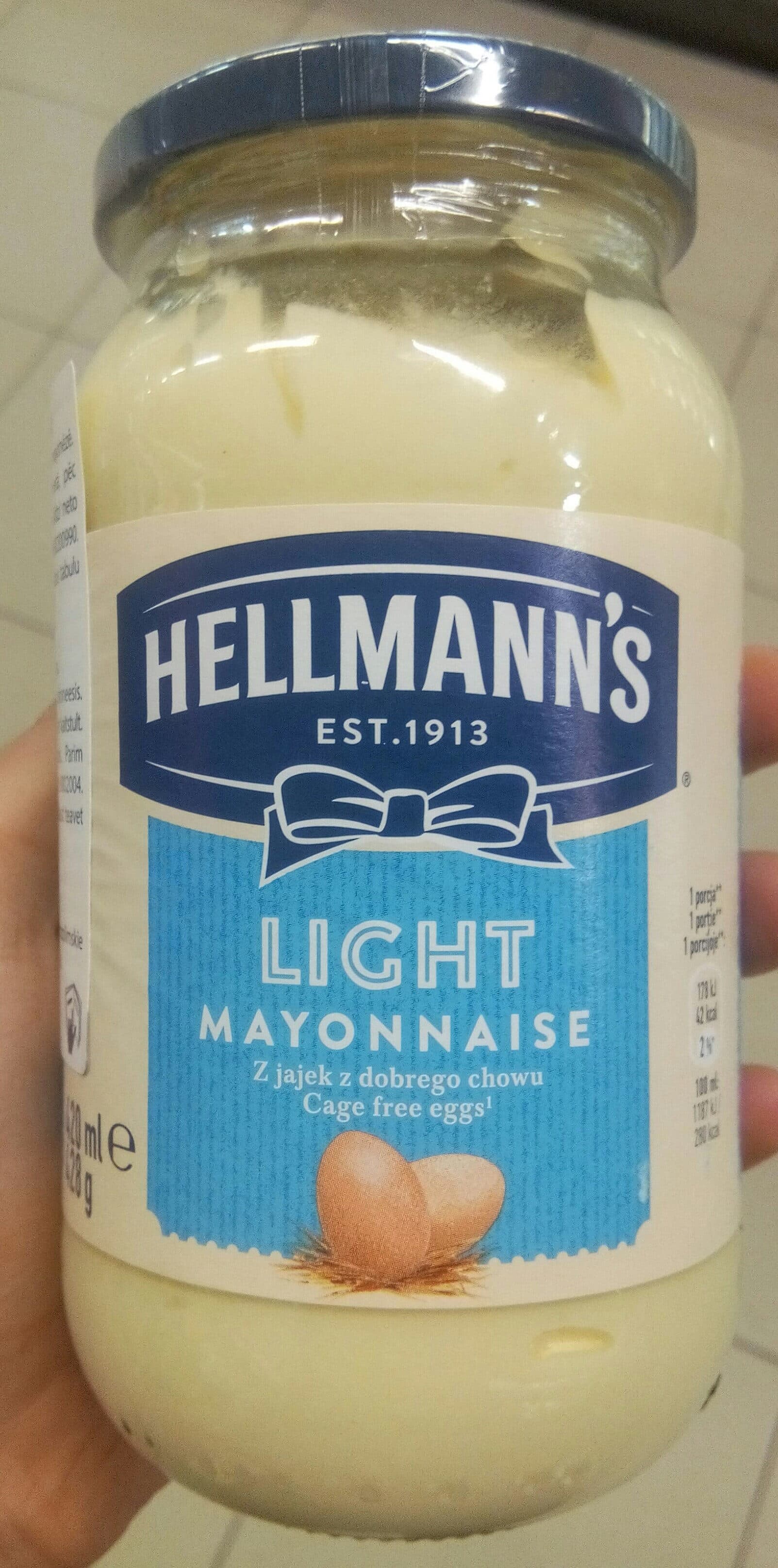 Hellmann's Lightning mayonnaise packshot