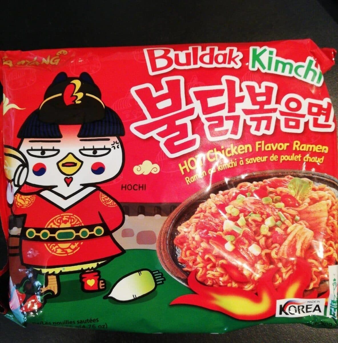 Samyang Buldak Kimchi : Hot chicken flavor ramen packshot