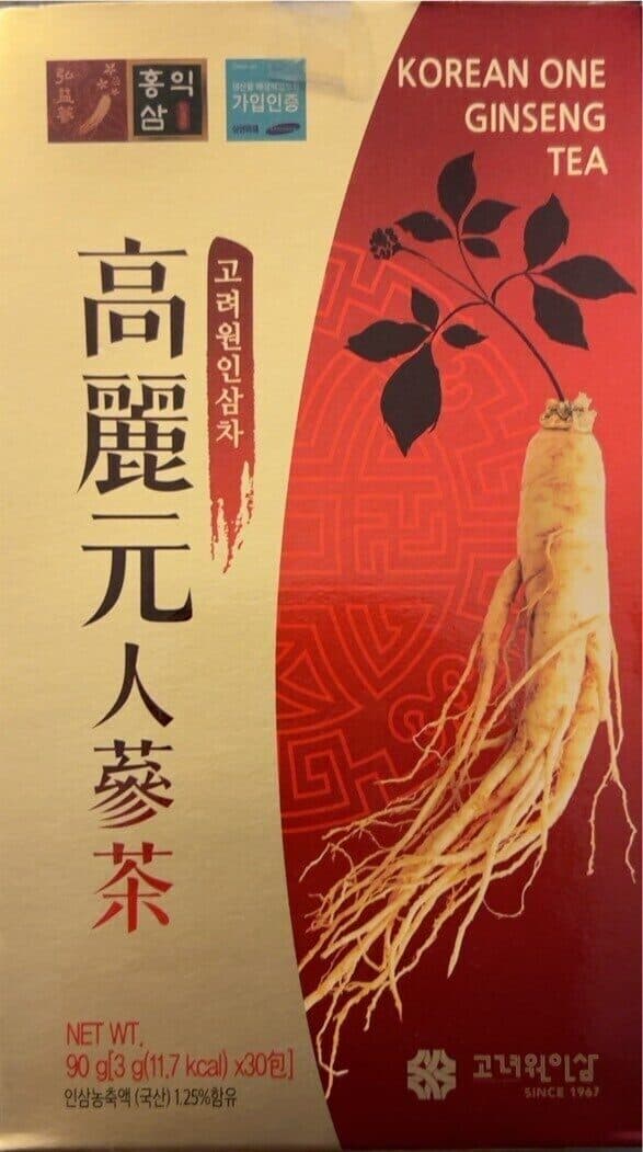 Korean One Ginseng Tea packshot