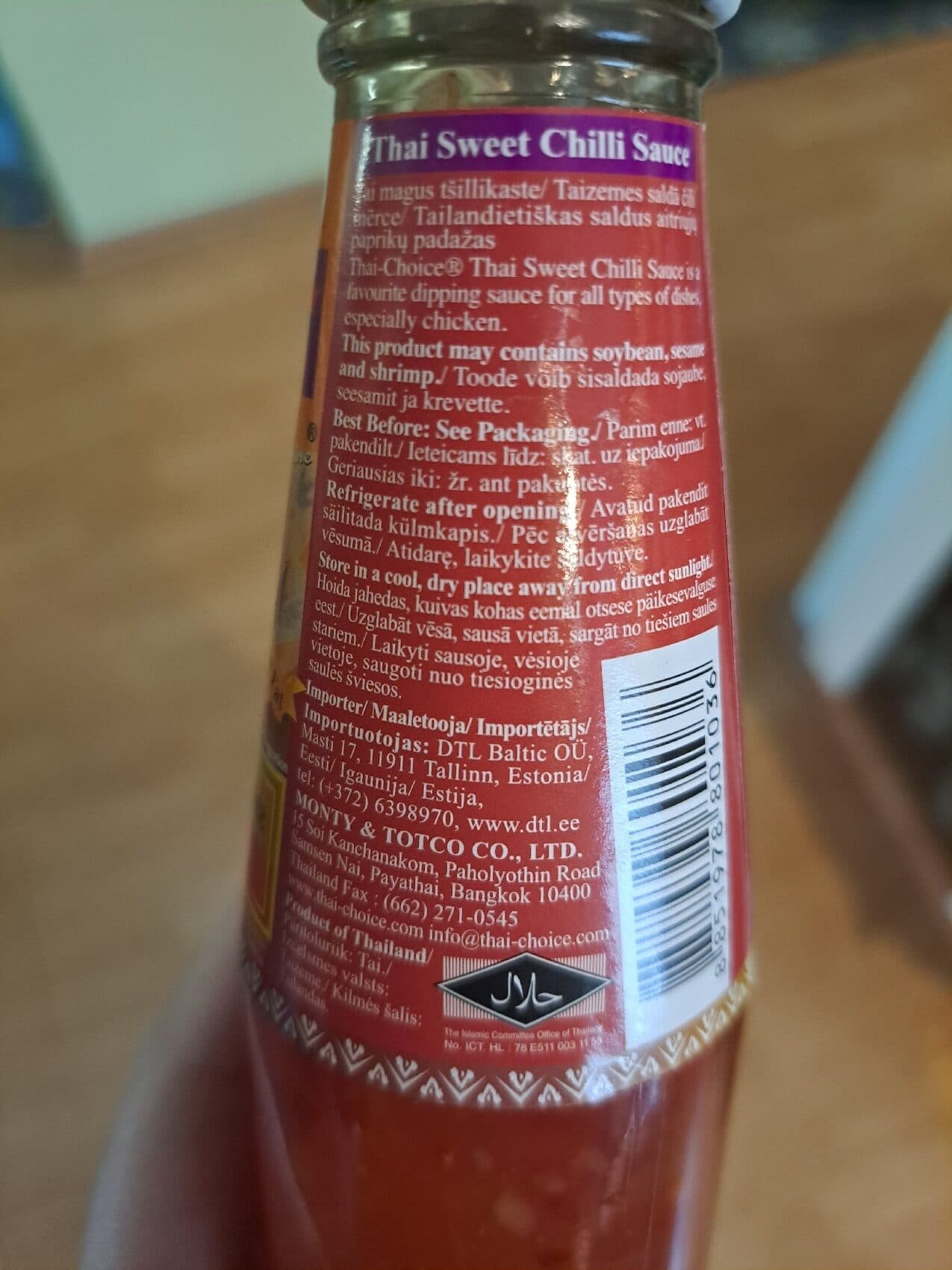 Thai Choice Thai Sweet Chilli Sauce packshot