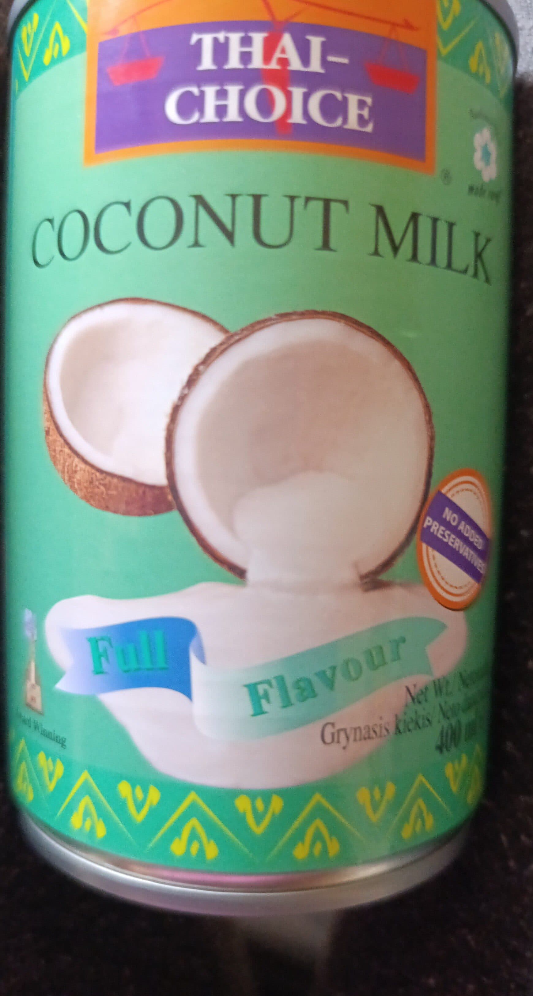 Thai-Choice Coconut Milk packshot