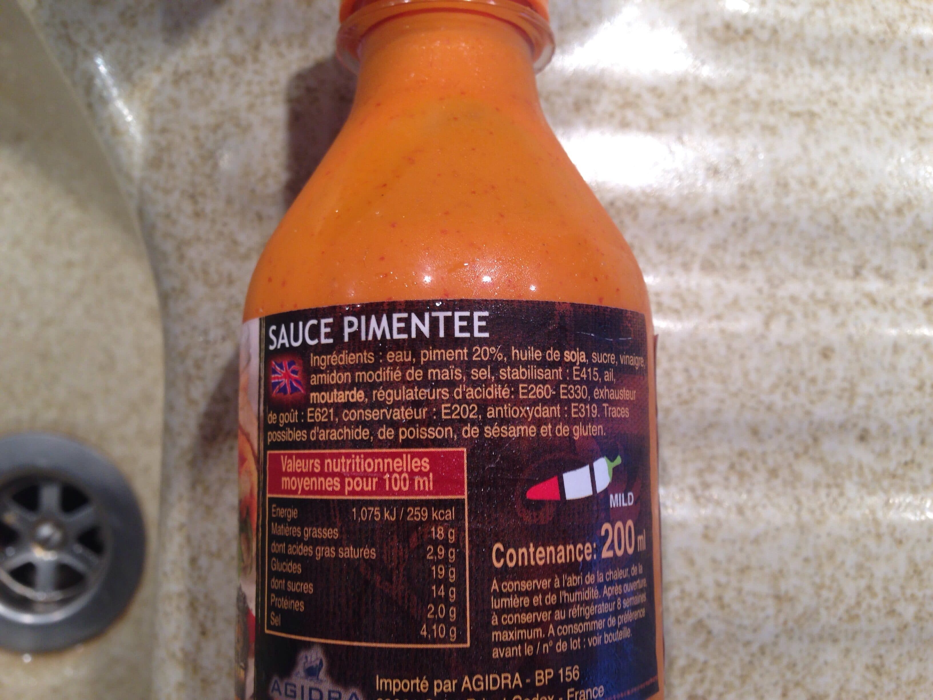 Exotic Food Sriracha mayo sauce packshot