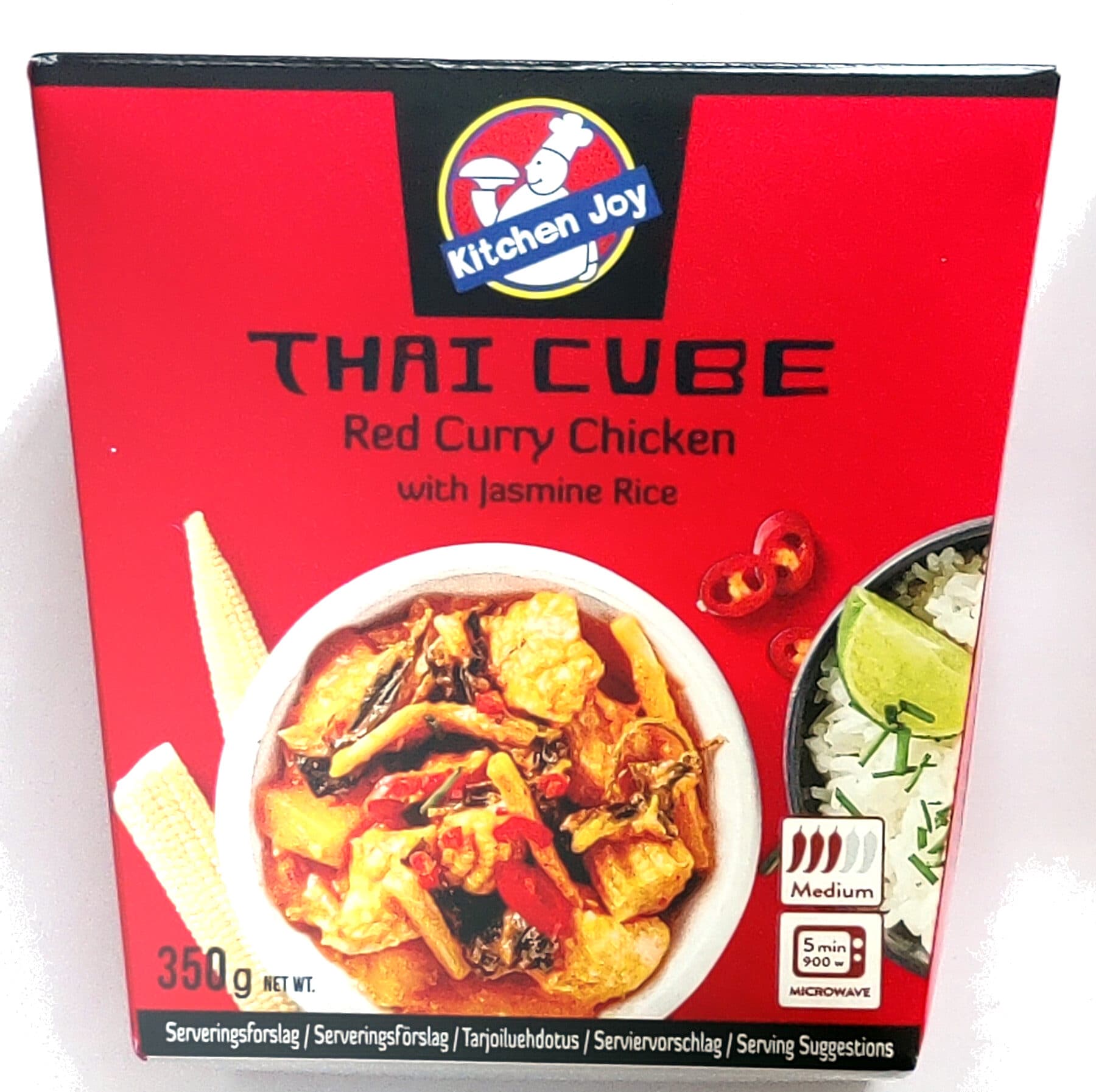 Kitchen joy Thai Cube Red Curry Chicken packshot