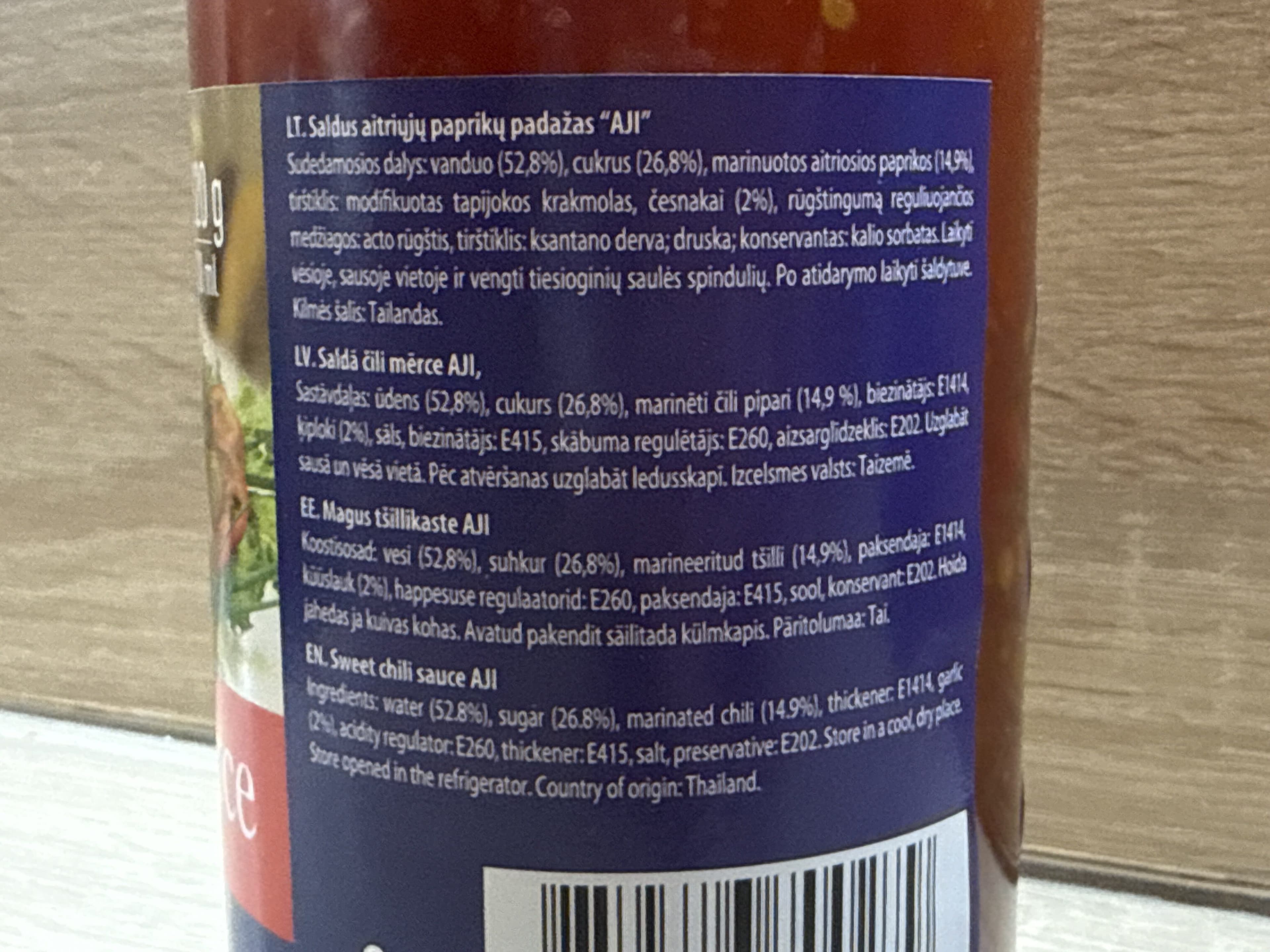 Rytu Valgai Sweet Chilli Sauce packshot