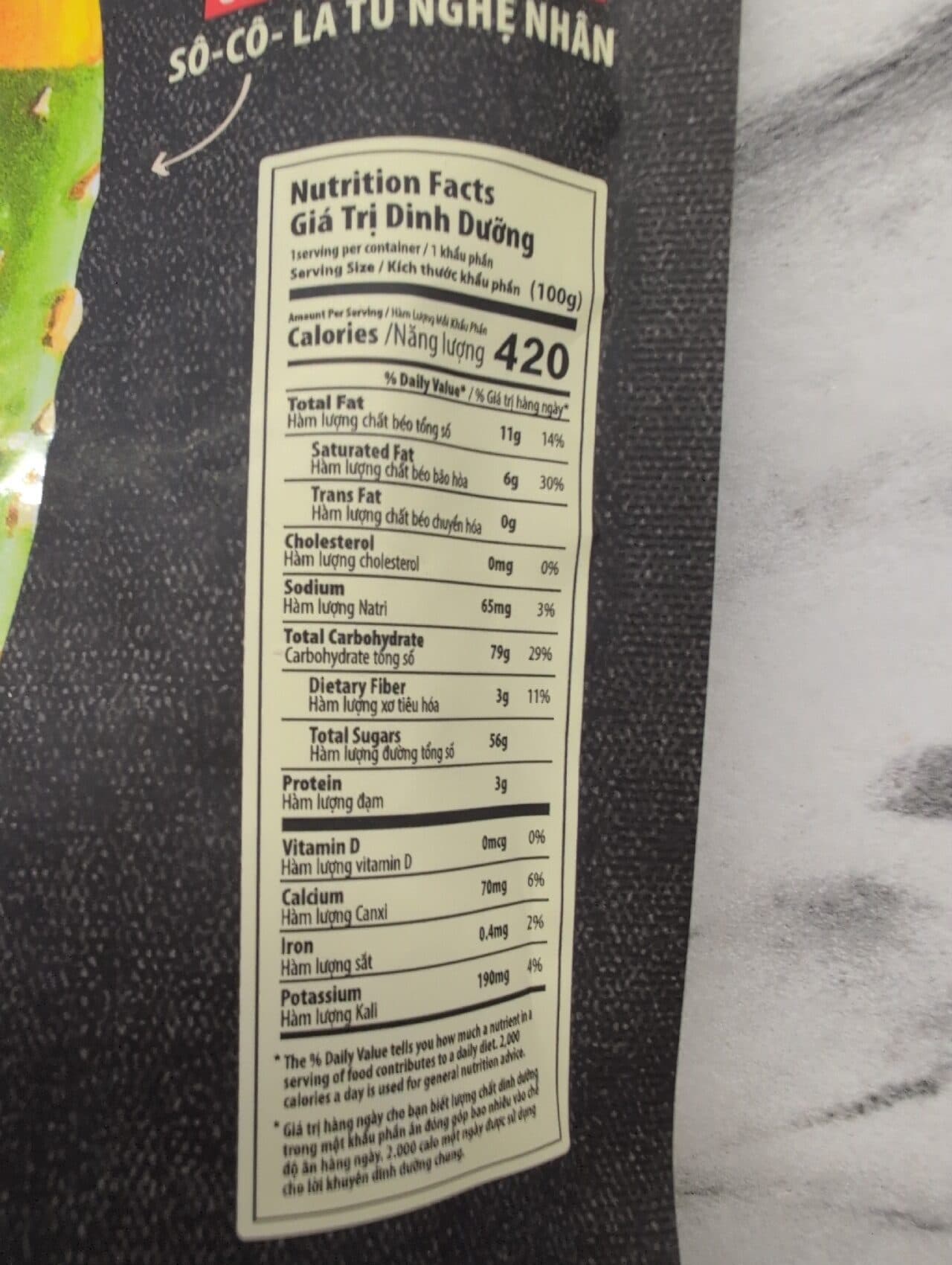 Mr. Viet Dried Matcha Mango packshot