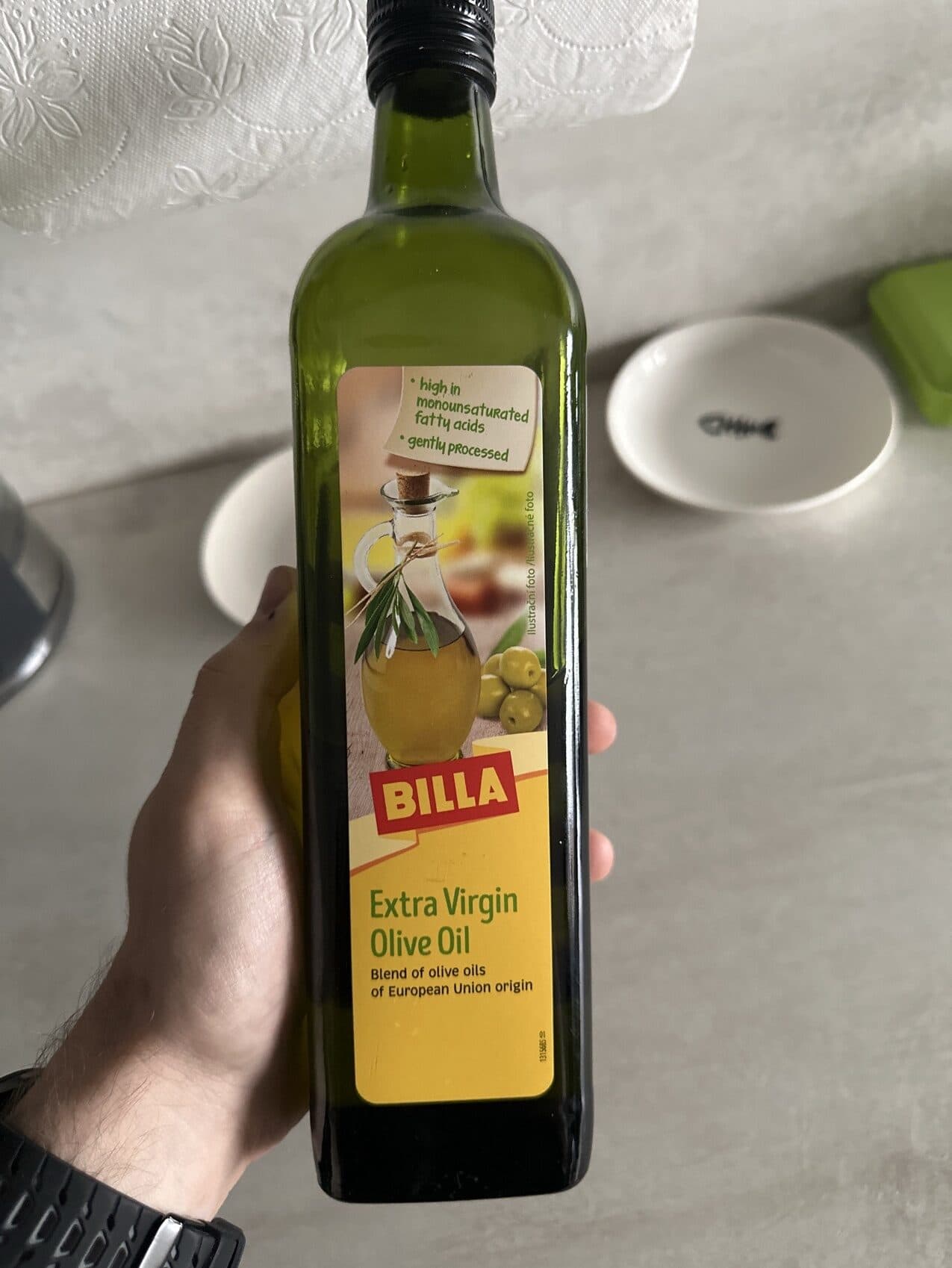 Billa Extra Virgin Olive Oil packshot
