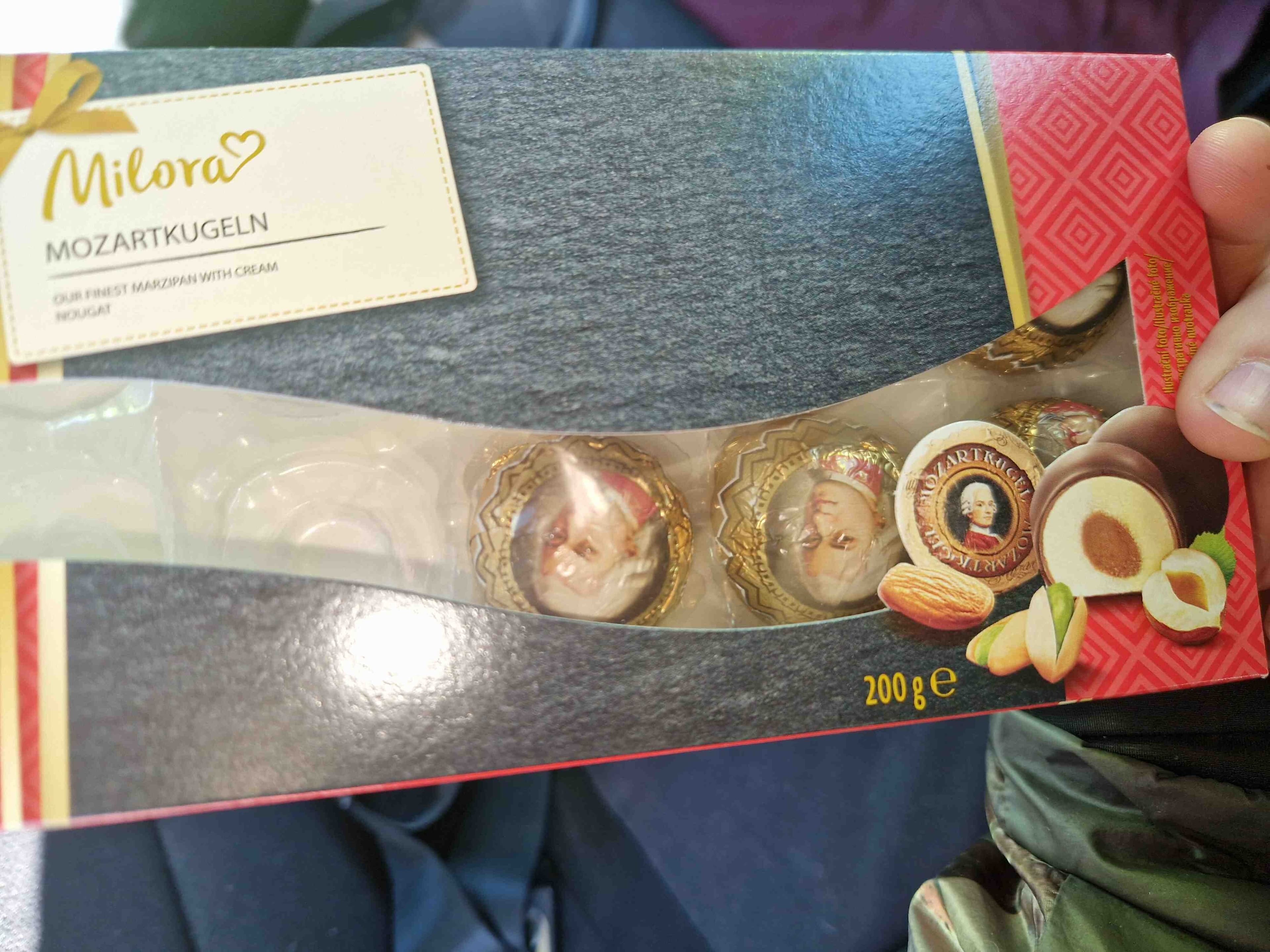 Milora Marcipan candy packshot