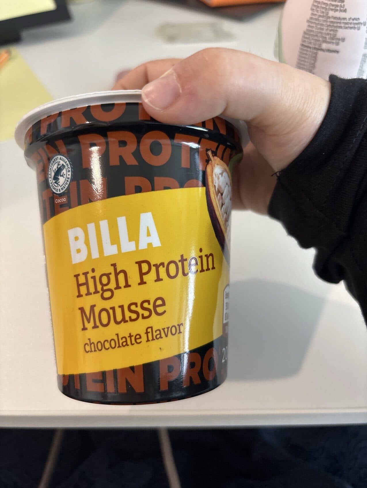 Billa High Protein Chocolate Mousse packshot