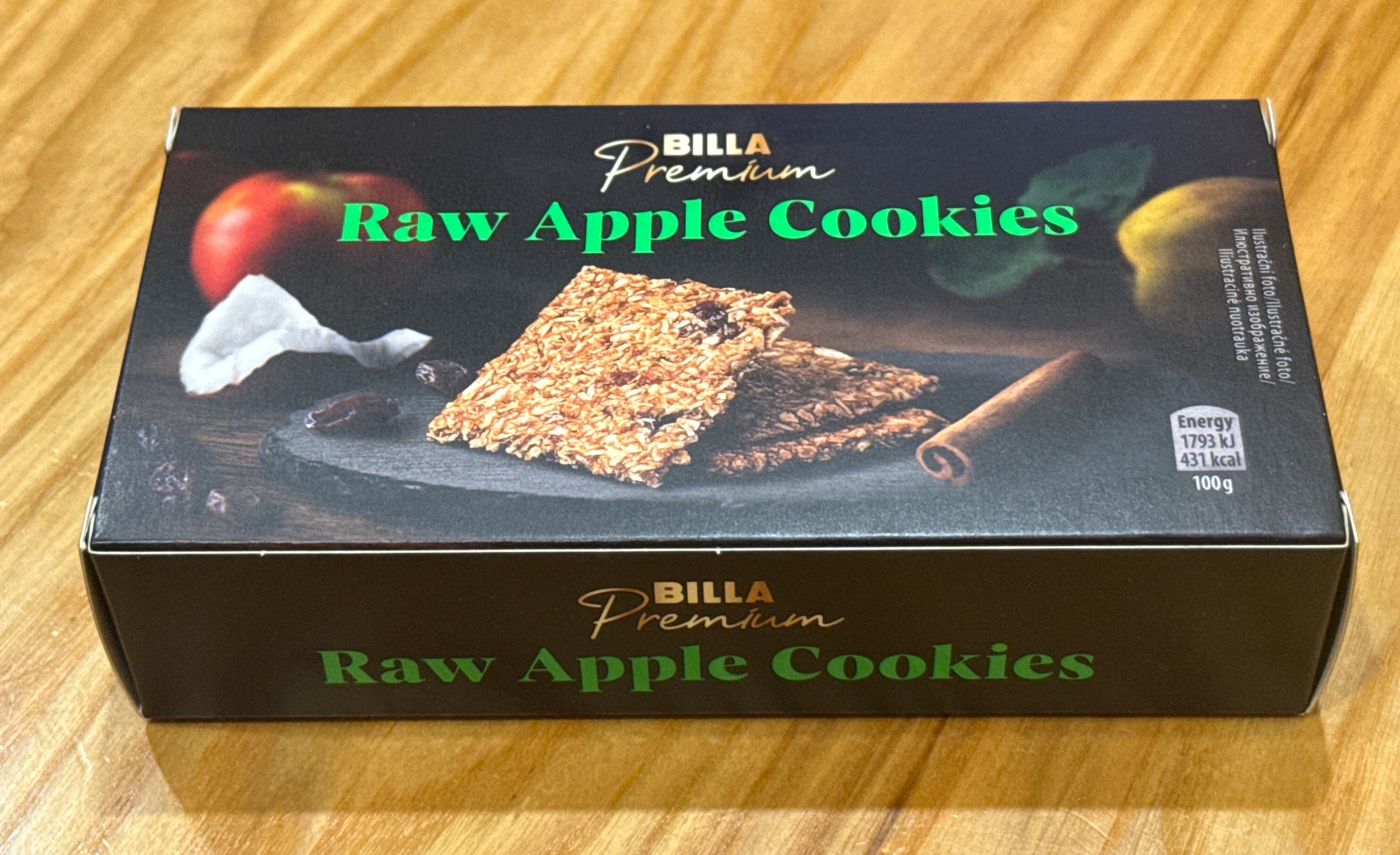 Billa Premium Raw Apple Cookie packshot