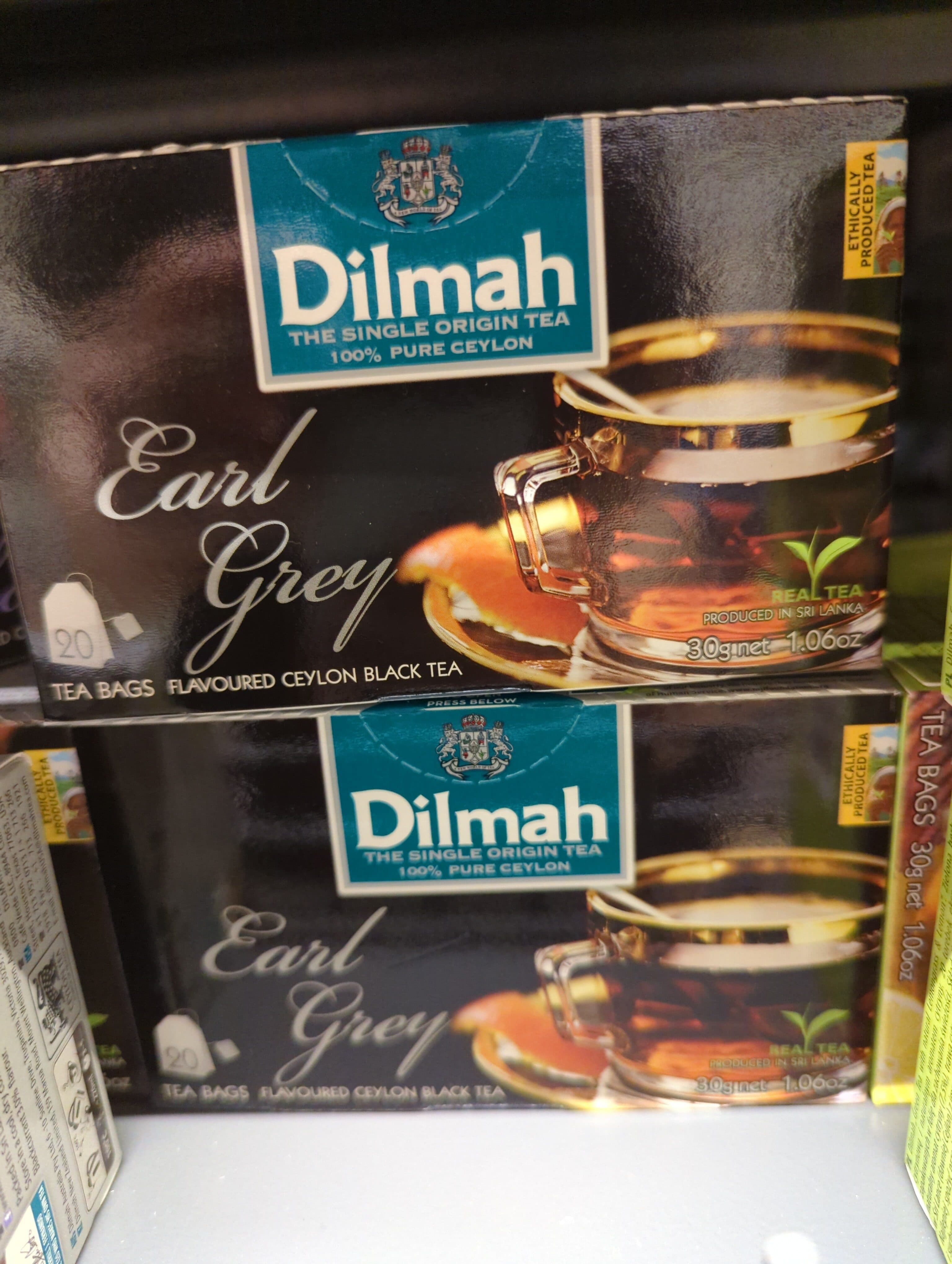 Dilmah product packshot