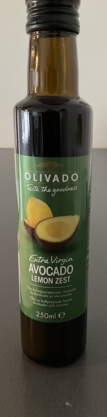 Olivado Extra Virgin Avocado Lemon Zest packshot