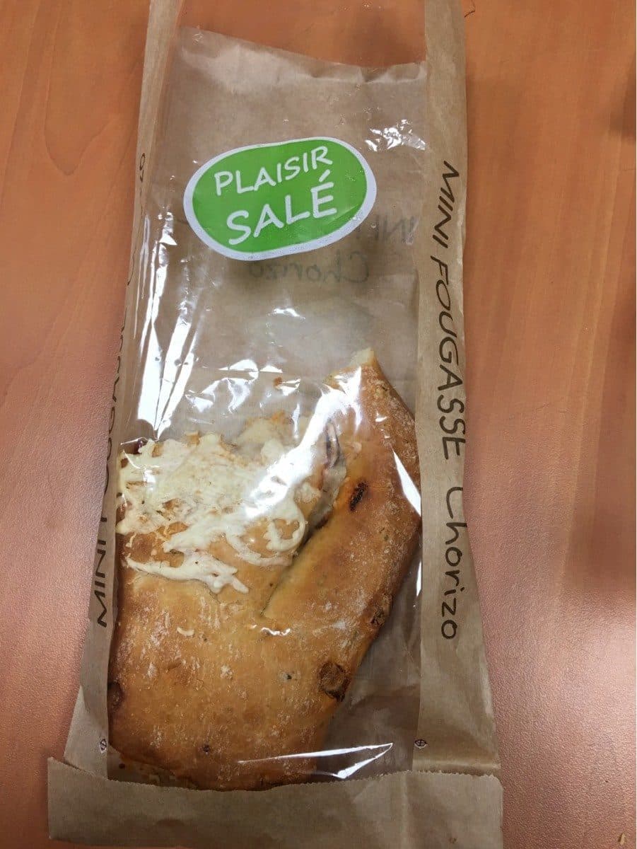 Open Food Facts Mini Fougasse Chorizo packshot