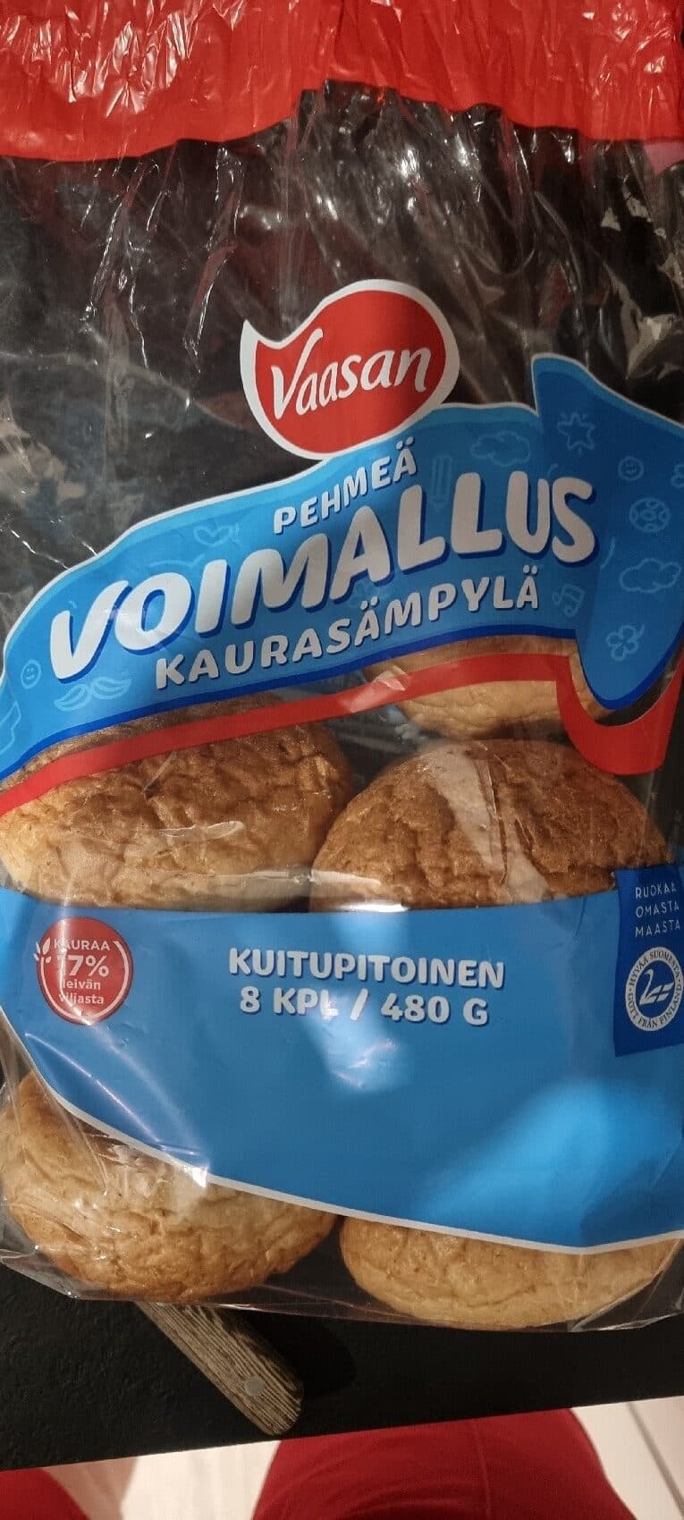 Vaasan Voimallus Kaurasämpylä packshot