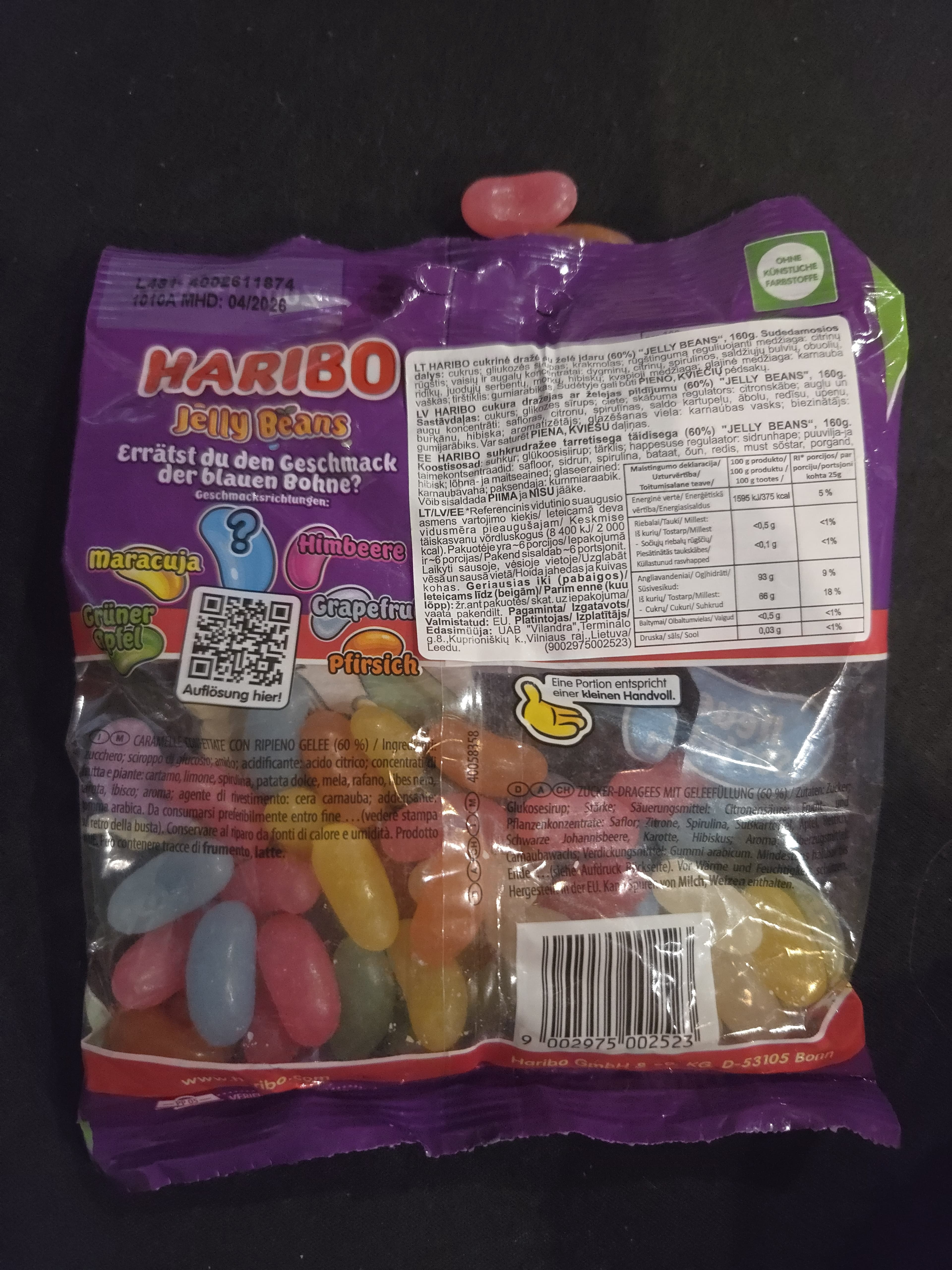 Open Food Facts 0476977397465 packshot